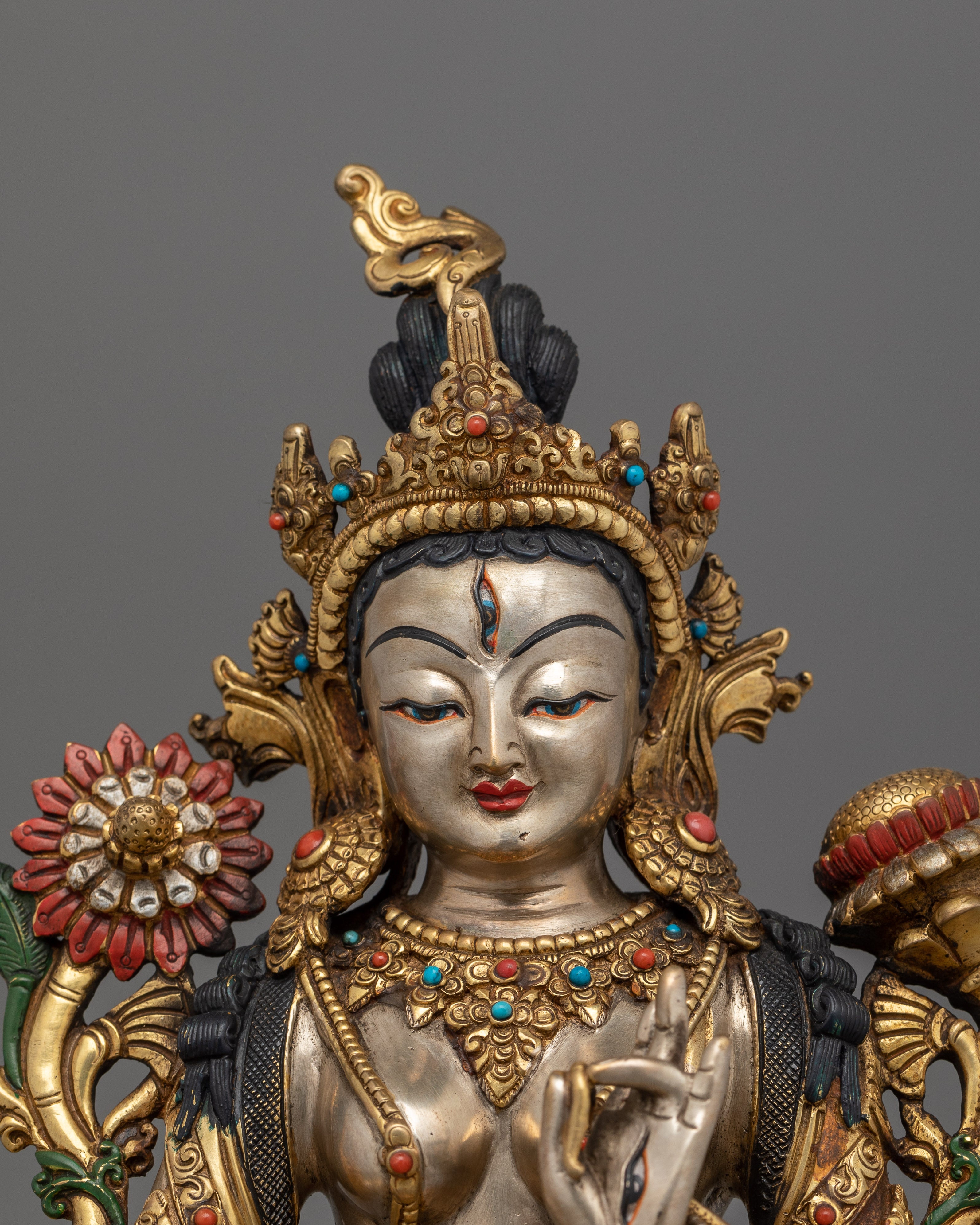 Buddhism Enlightened Bodhisattva Set | Compassion, Longevity, Wisdom, and Purity Art