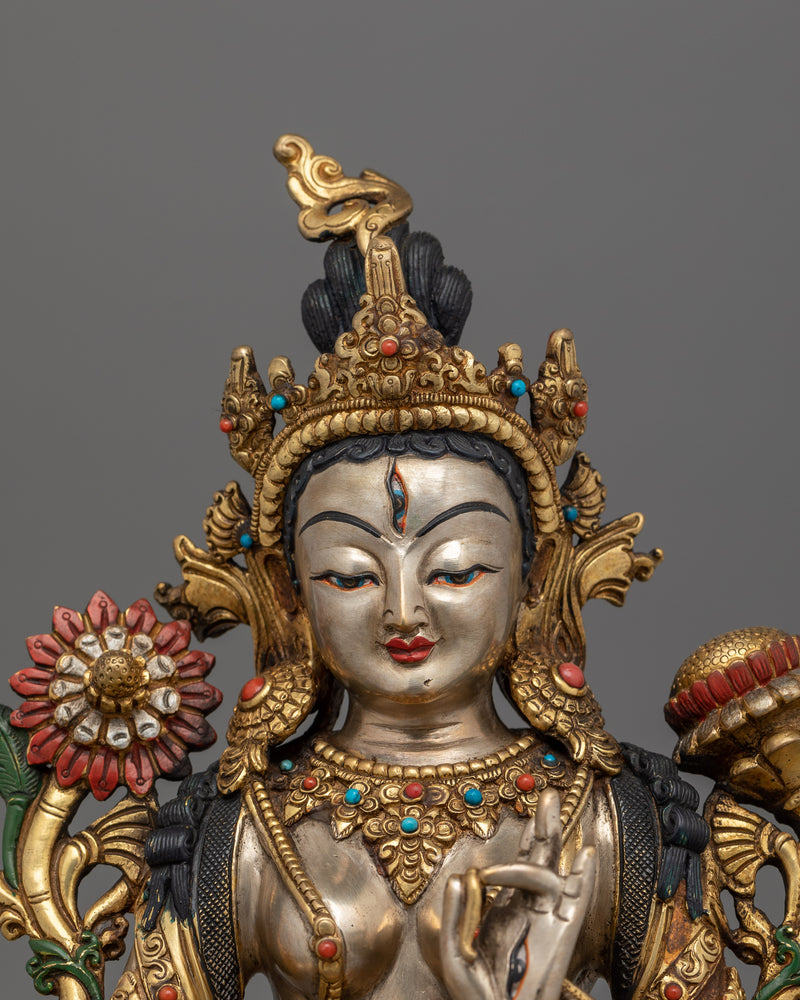 Buddhism Enlightened Bodhisattva Set | Compassion, Longevity, Wisdom, and Purity Art