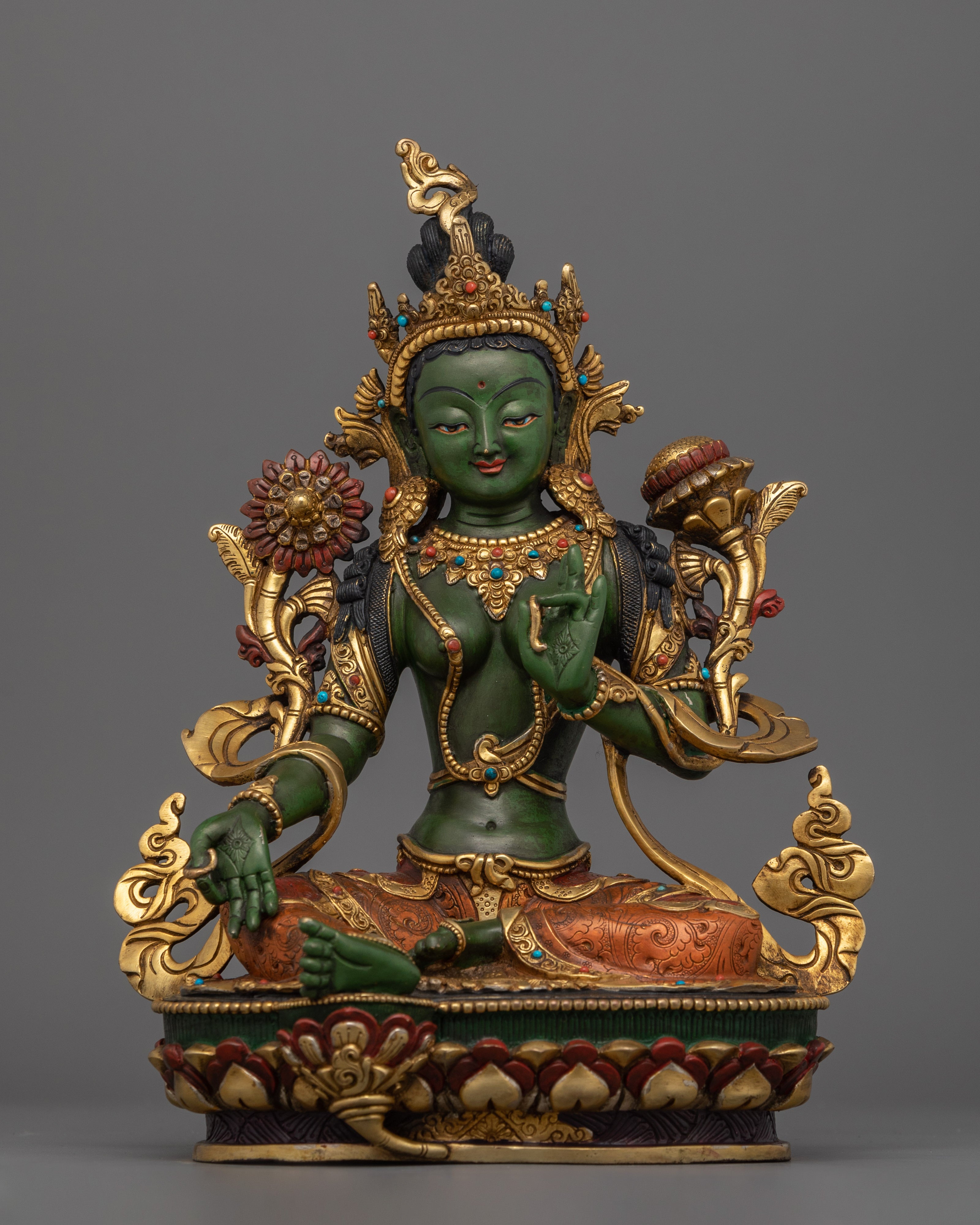 Buddhism Enlightened Bodhisattva Set | Compassion, Longevity, Wisdom, and Purity Art