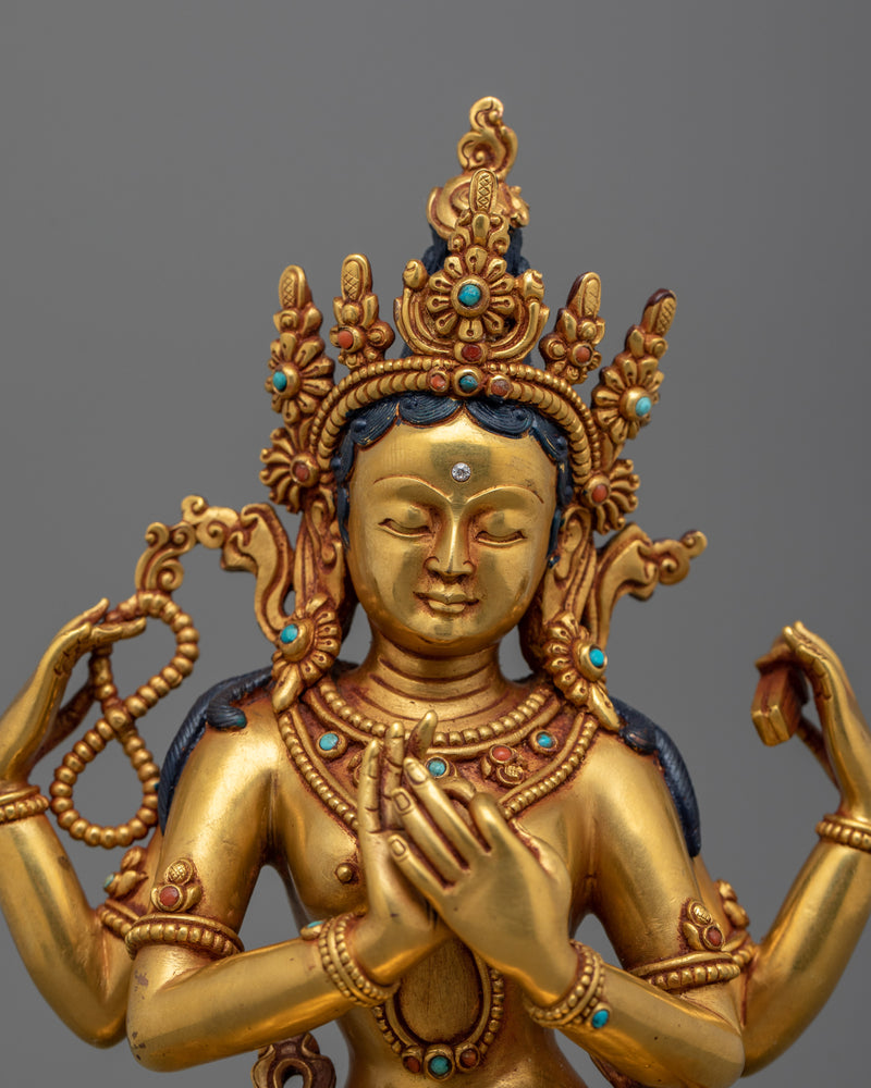 Bodhidsattva Deity Prajnaparamita Statue | The Foundation of Enlightenment