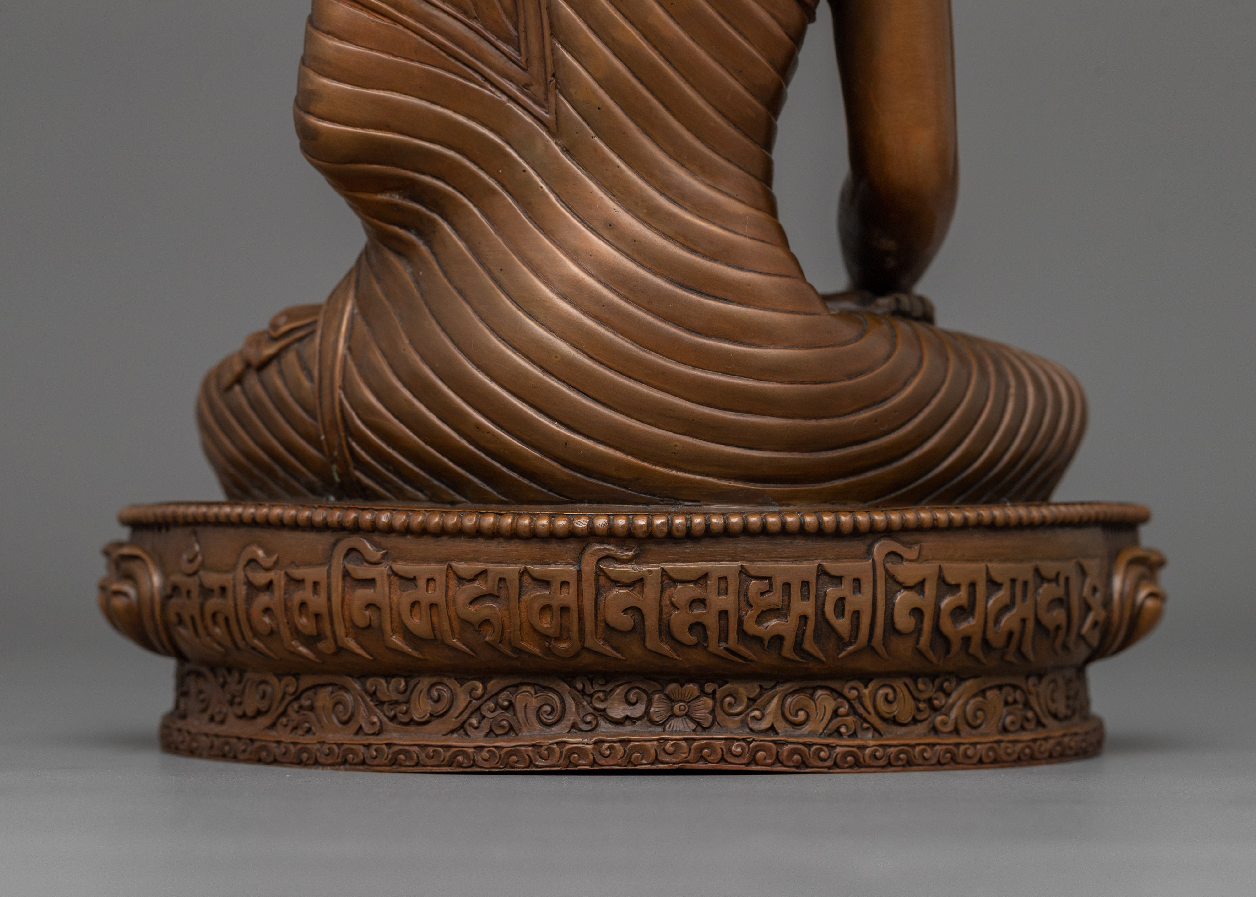 Shakyamuni Buddha Buddhist Shrine Statue | Symbol of Enlightenment and Peace