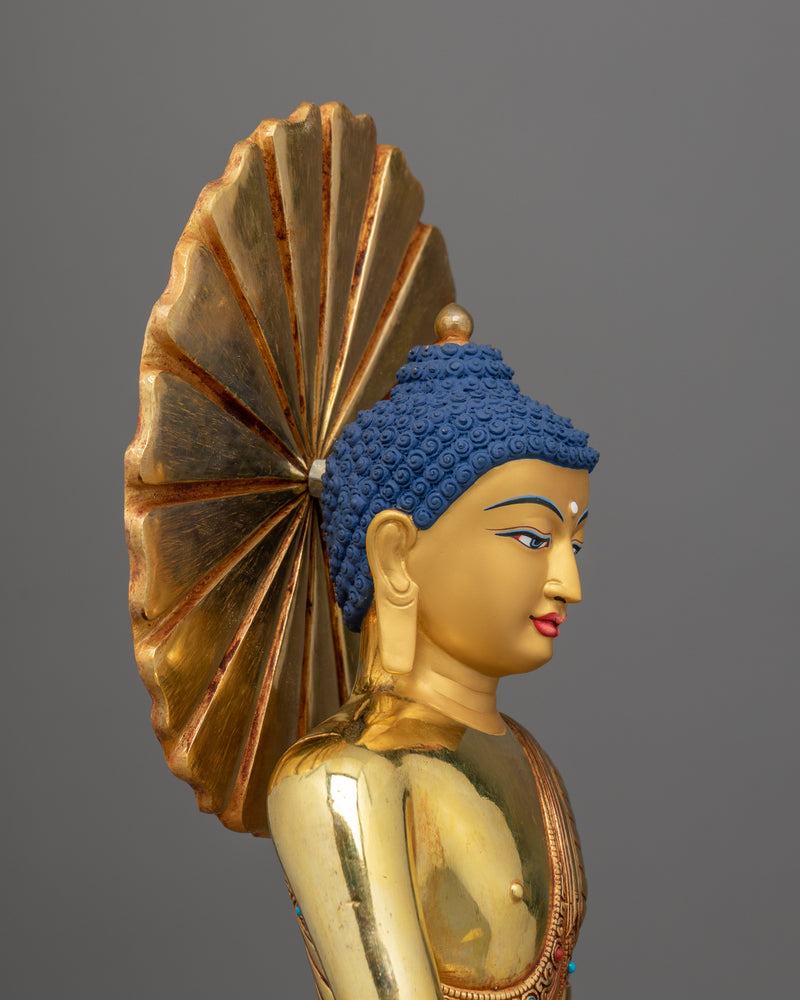 Shakyamuni Buddha Enlightened One Zen Decor | Serene Spiritual Decor and Dharma Gift