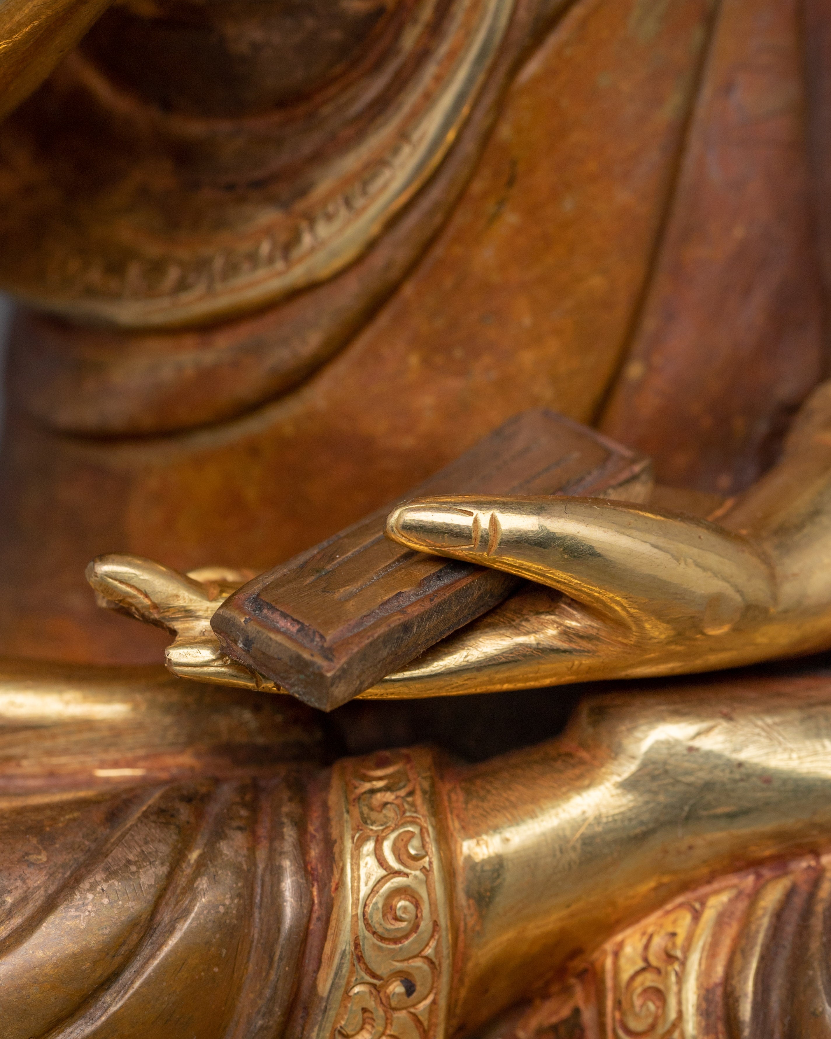 Himalayan Spiritual Tsongkhapa Set Statue | Tsongkhapa, Khedrup Je and Gyaltsab Je