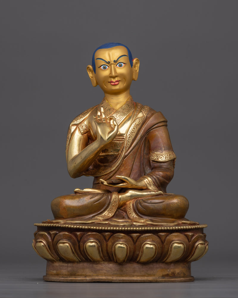 Himalayan Spiritual Tsongkhapa Set Statue | Tsongkhapa, Khedrup Je and Gyaltsab Je