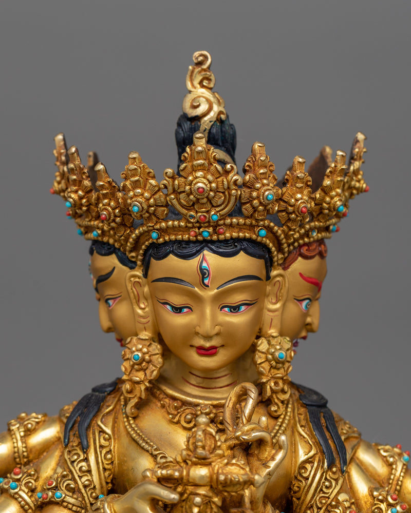 Traditional Dakini Namgyalma Tibetan Sculpture | The Goddess of Longevity