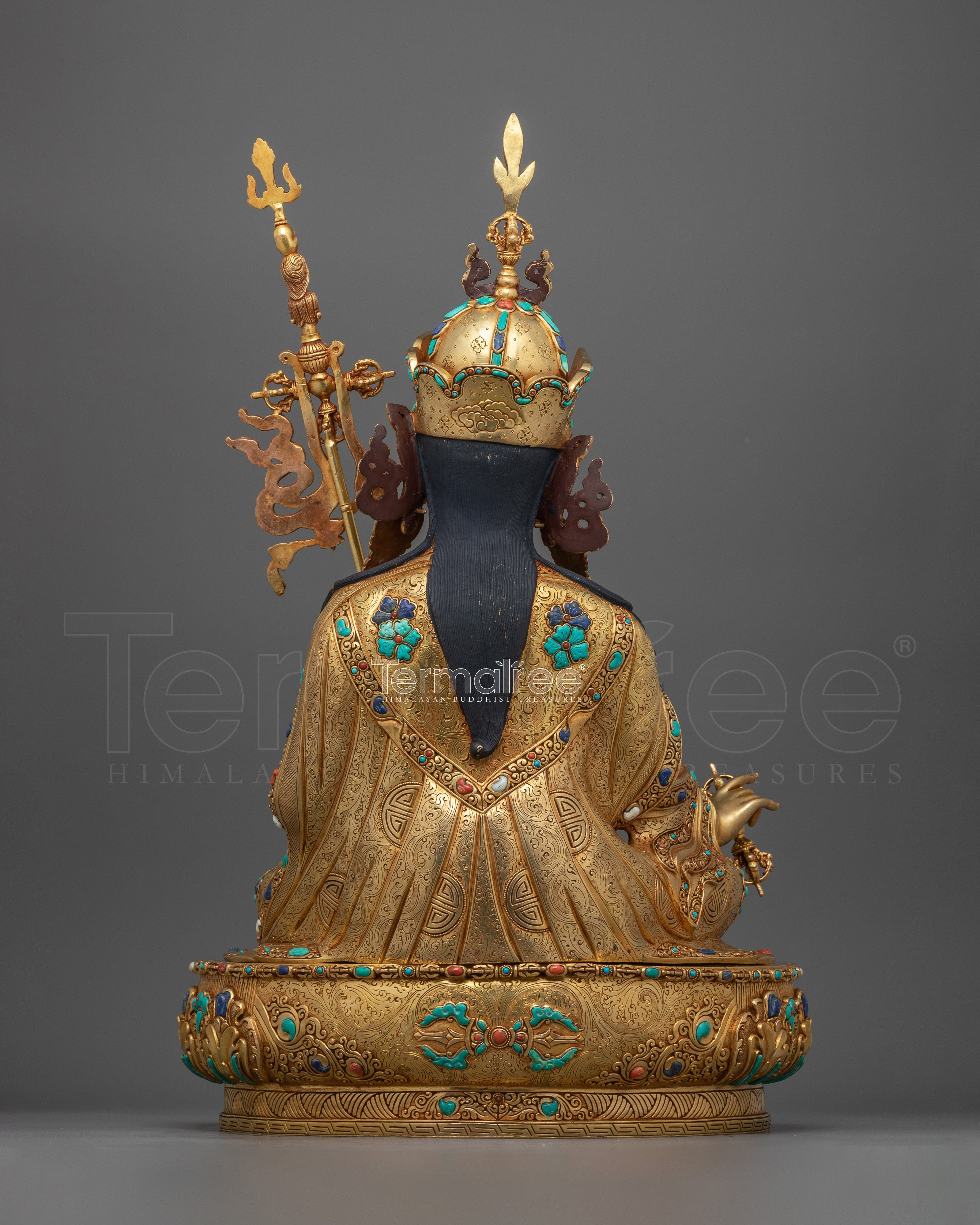 Tantric Guru Padmasambhava Master Sculpture | Vajrayana Teachings Rinpoche