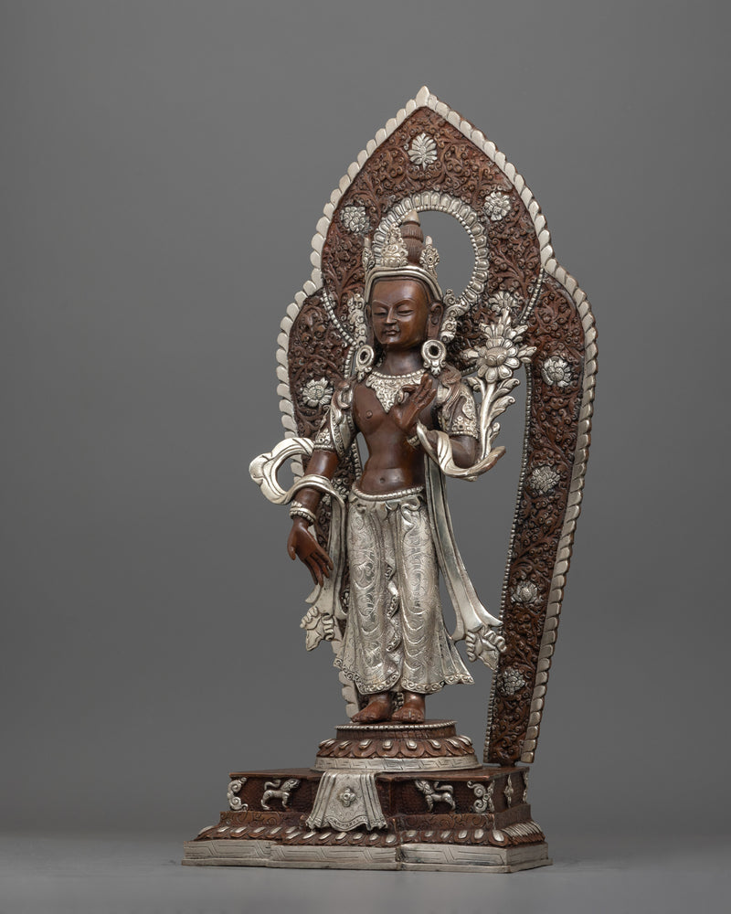 Tibetan Standing Compassionate Tara | Embodiment of Love and Mercy