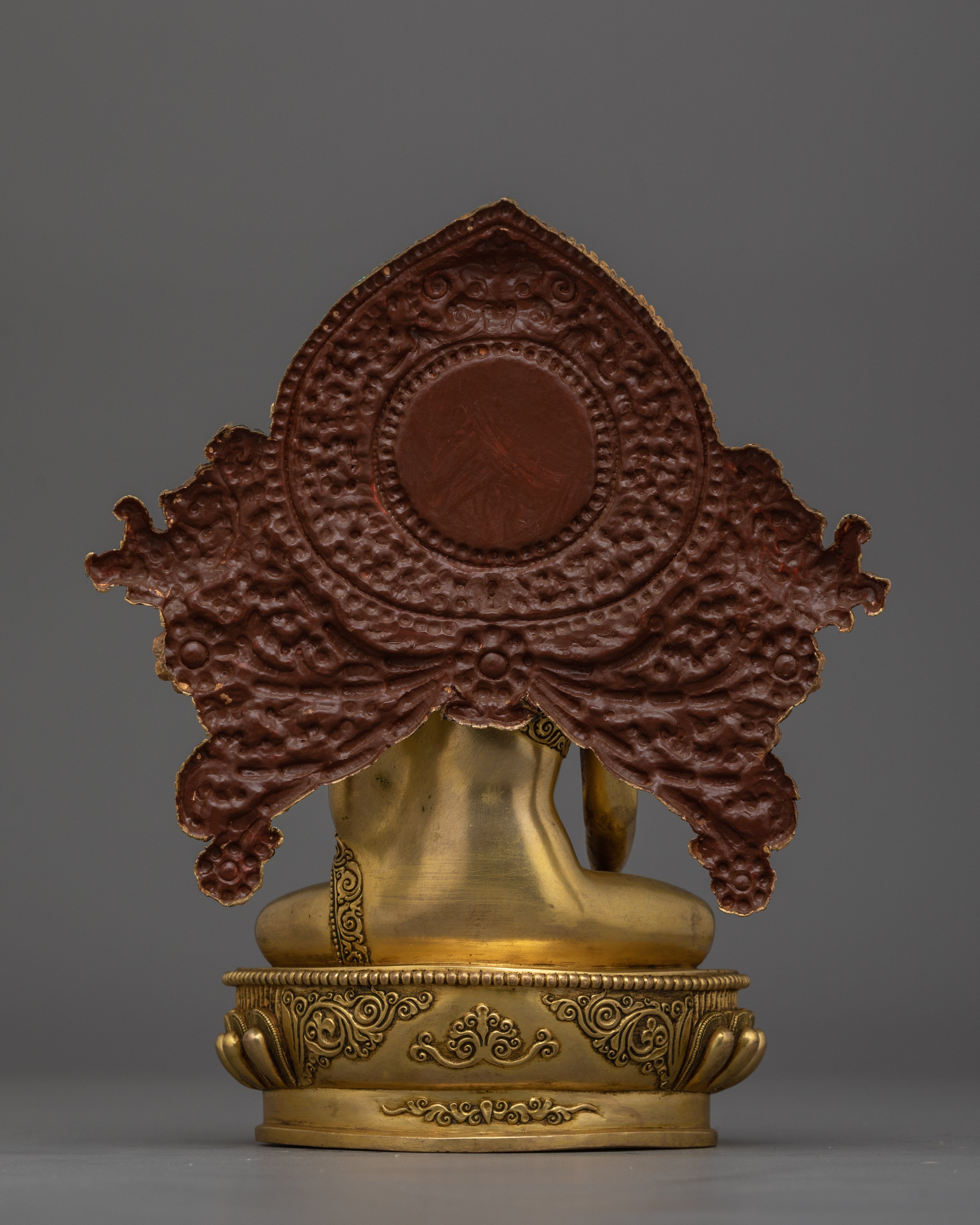 Handcrafted Shakyamuni Buddha Meditating Figurine | Sacred Statue for Spiritual Practice