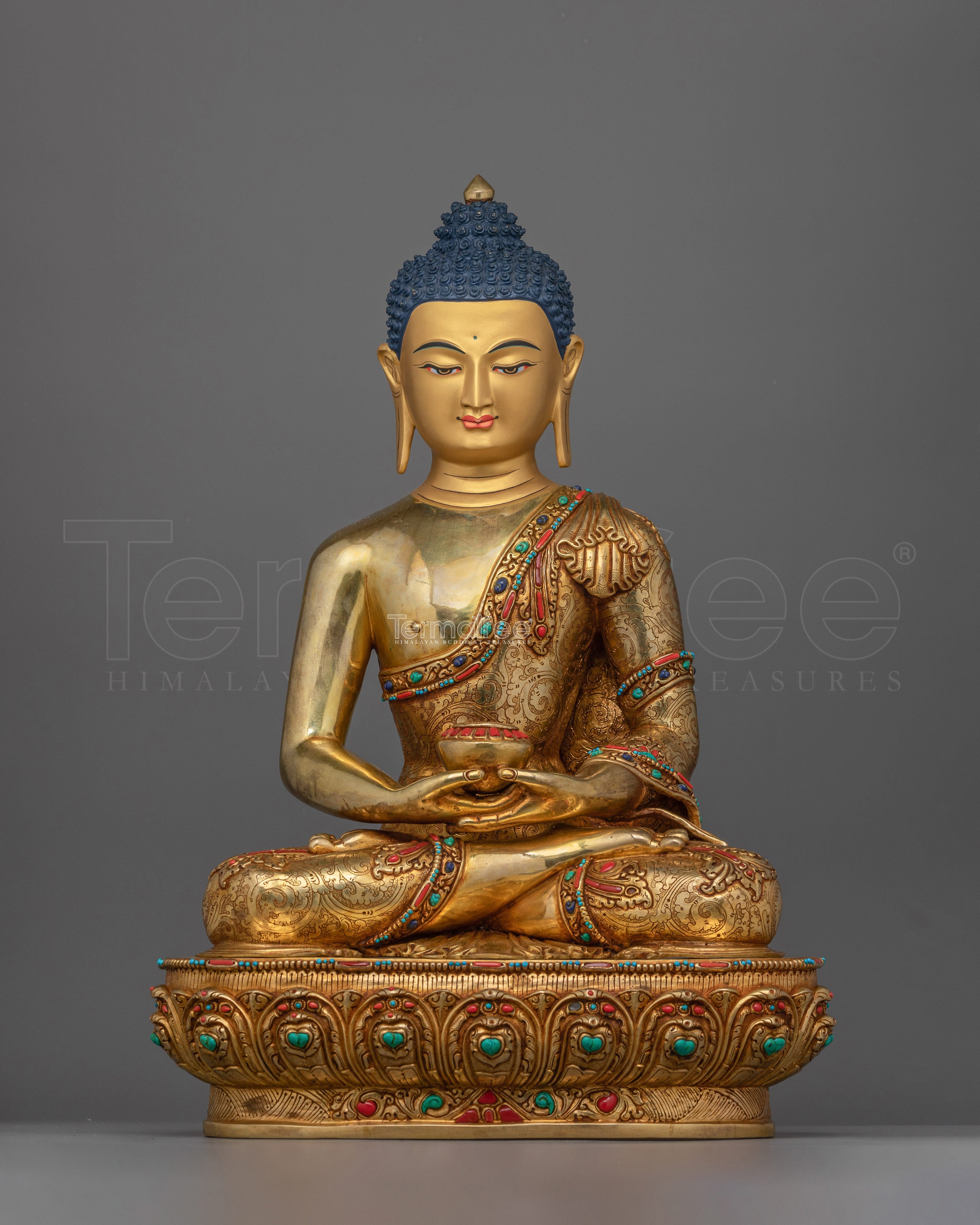 Tibetan Buddhist Amitabha Buddha Statue | Pure Land Dharma Buddha