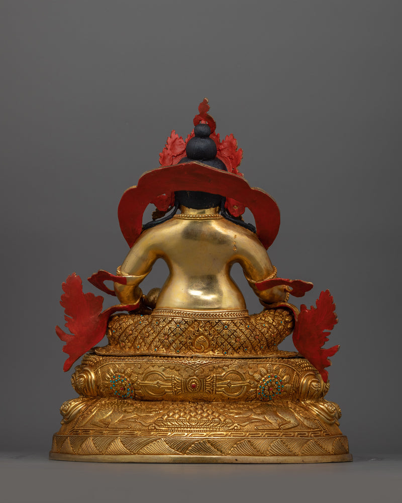 An Abundance of Wealth Dzambhala Statue | Representing Wealth and Generosity