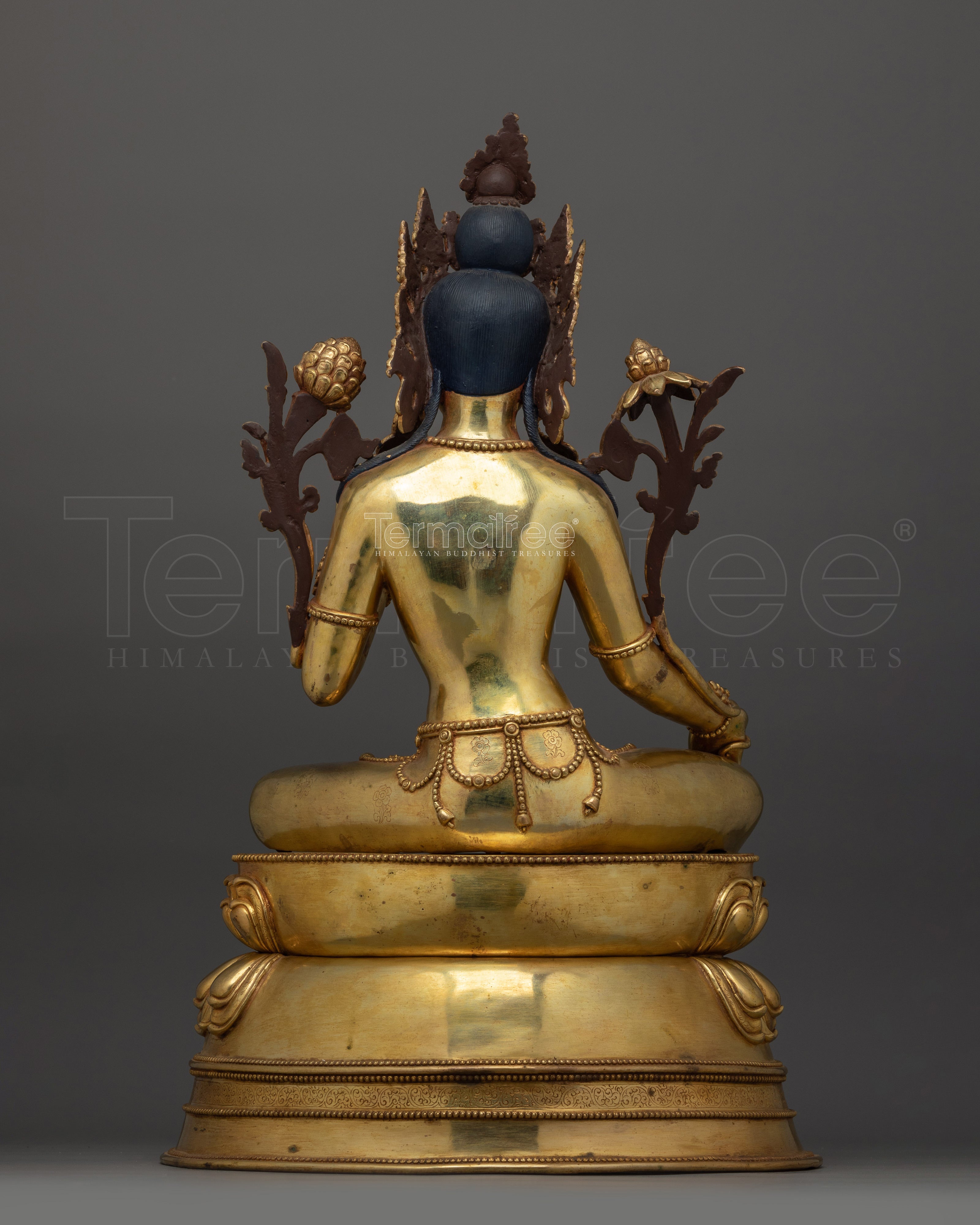 Statue of Protector Deity Jetsun Dolma (Green Tara) | Mother of All Buddhas