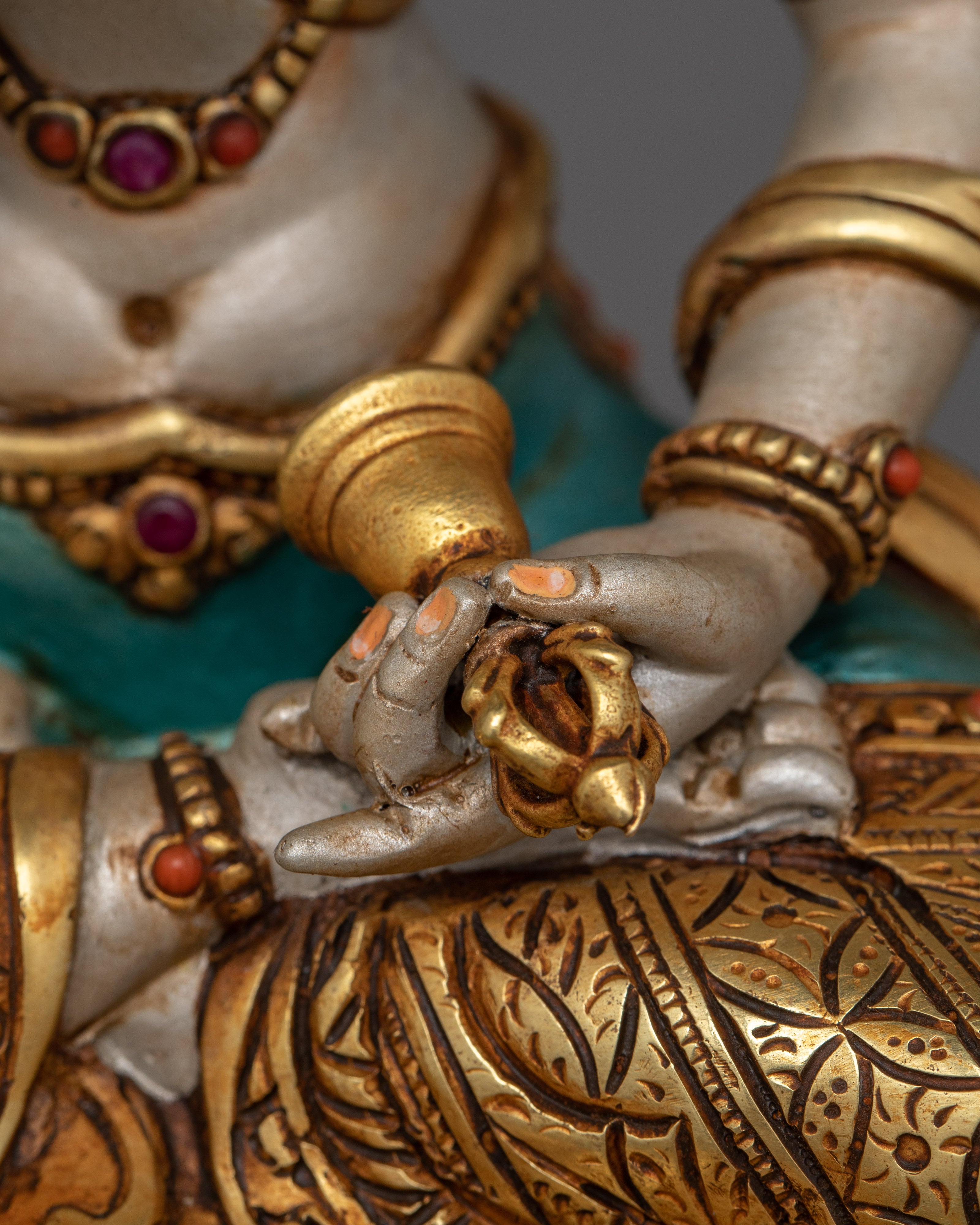 Vajrasattva Lord of Purification Sculpture | Tibetan Buddhist Figurine