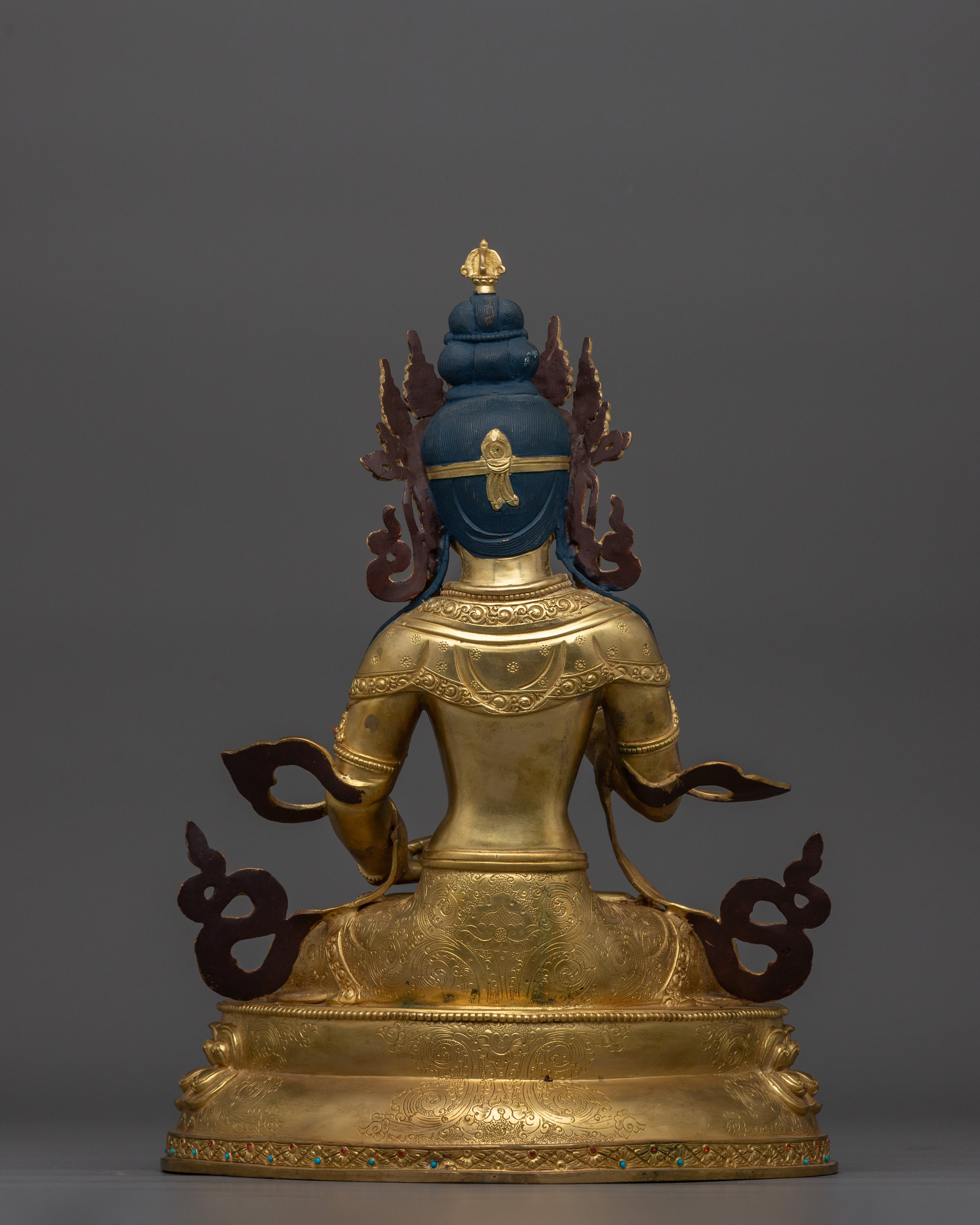 Vajrasattva Tibetan Dorje Sempa Figurine | Purification Deity
