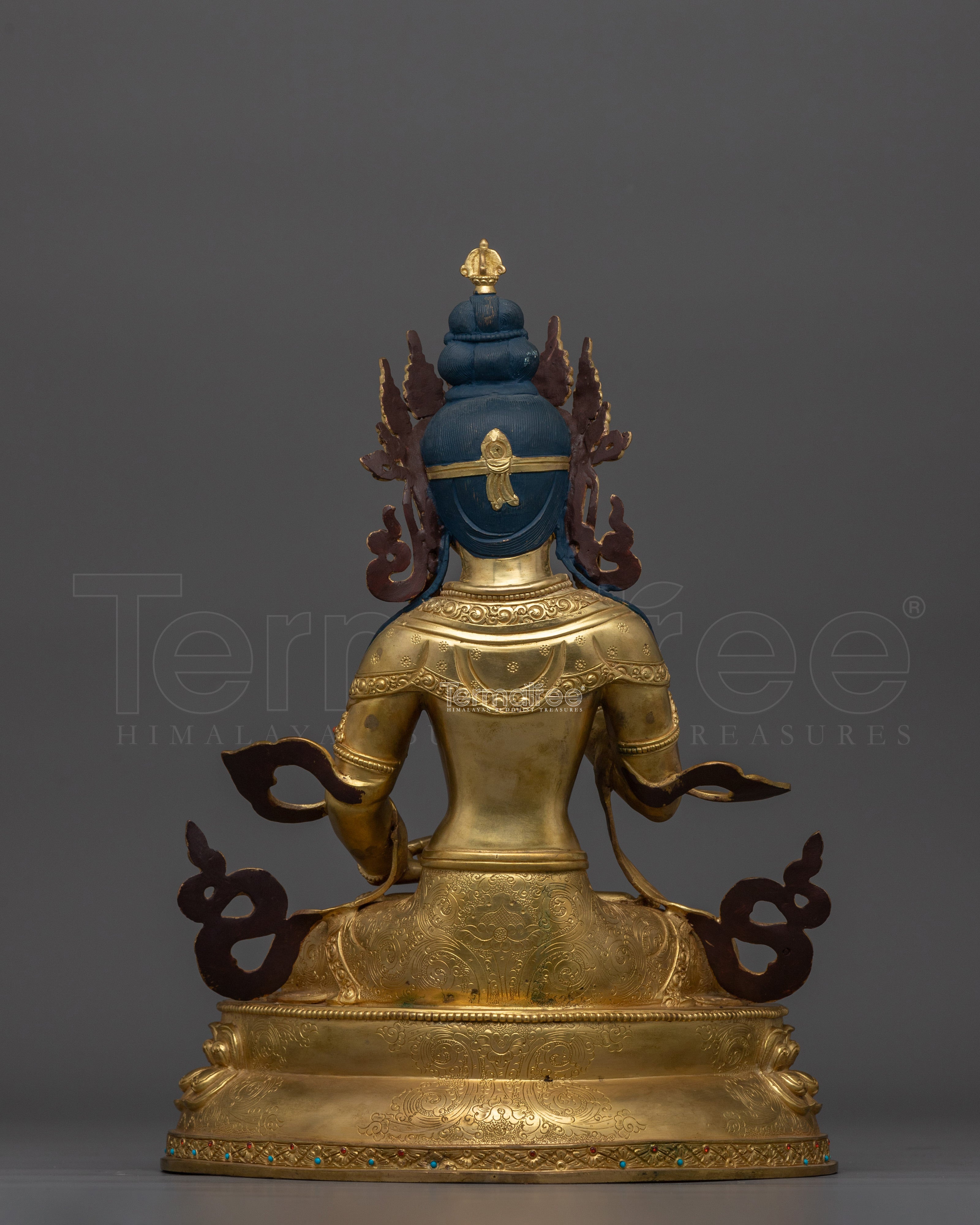 Vajrasattva Tibetan Dorje Sempa Figurine | Purification Deity