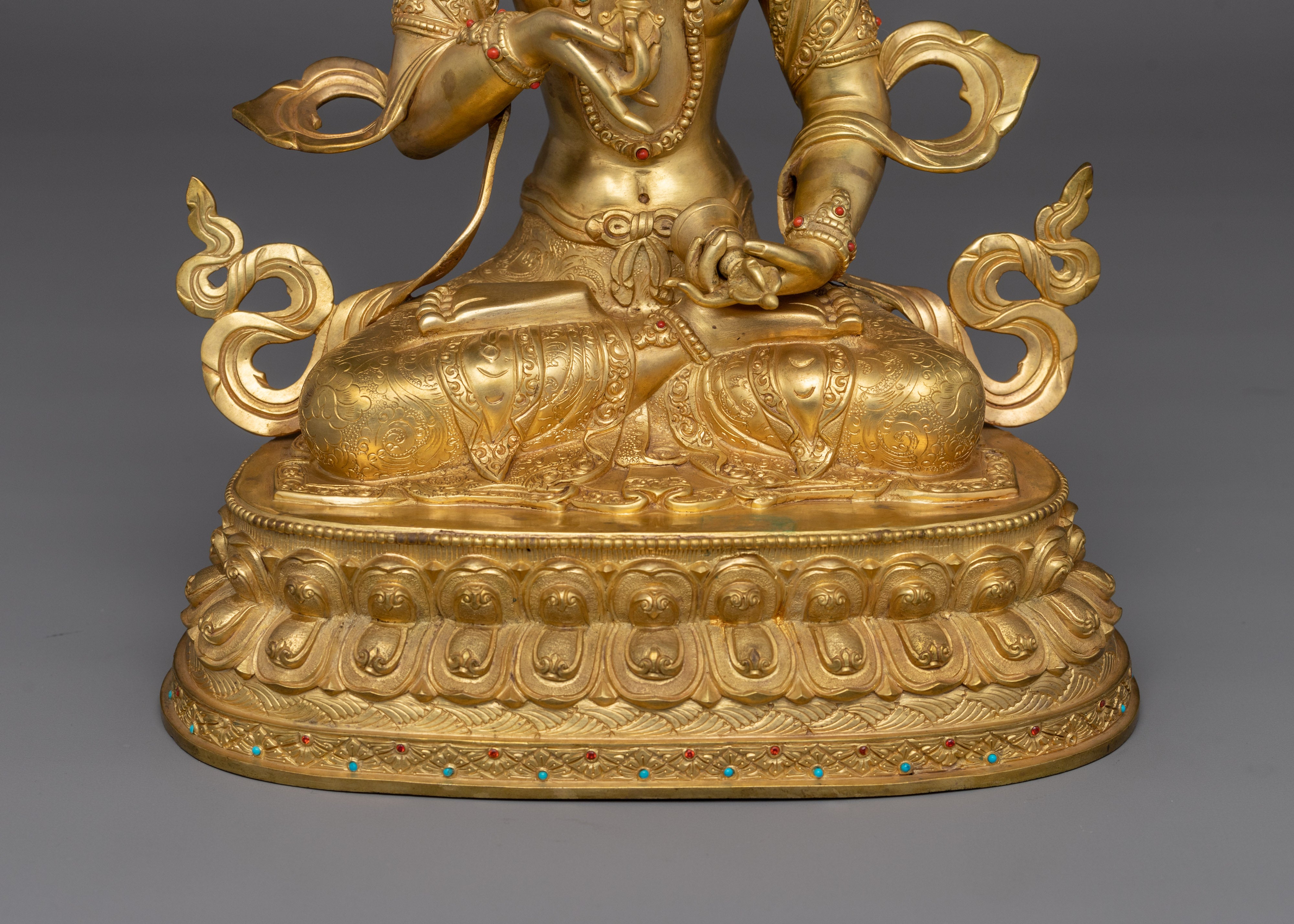 Vajrasattva Tibetan Dorje Sempa Figurine | Purification Deity