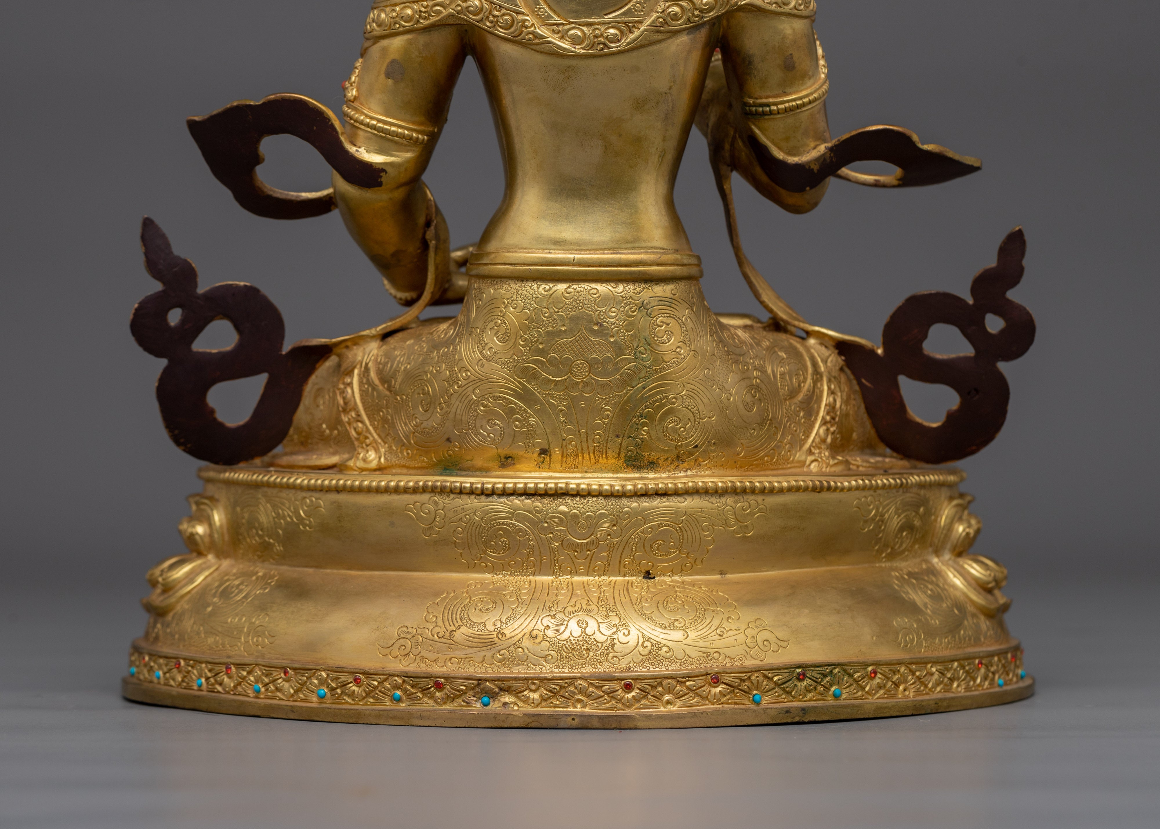Vajrasattva Tibetan Dorje Sempa Figurine | Purification Deity