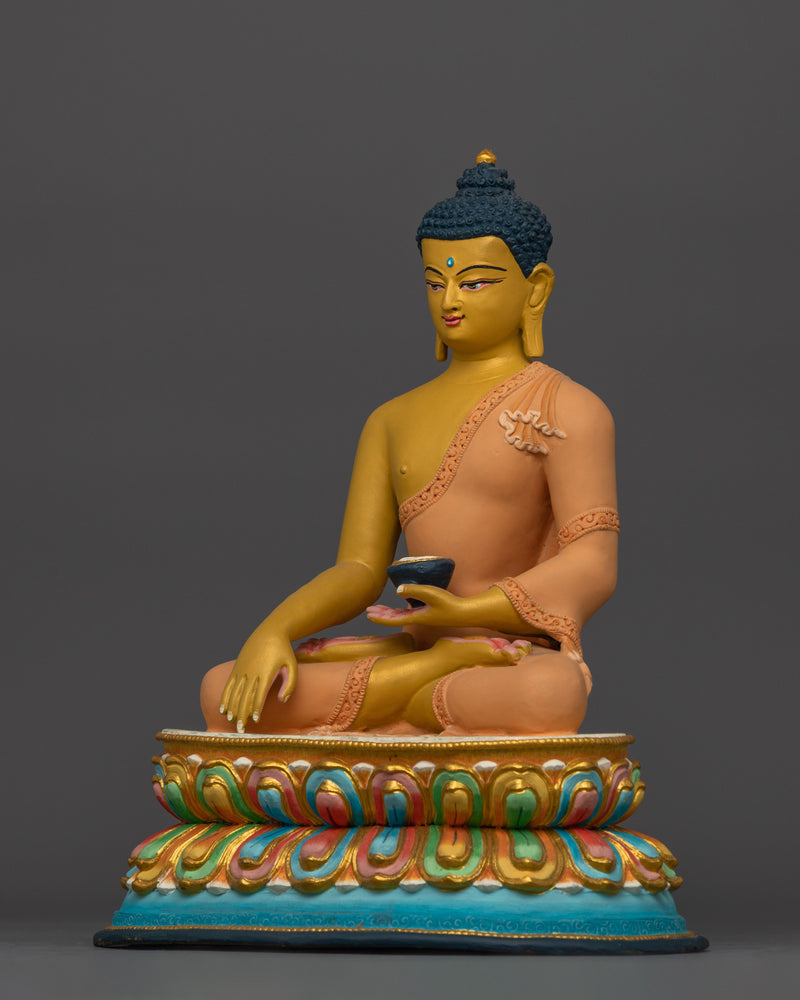 Shakyamuni Buddha Sacred Statue for Buddhist Shrine | Symbol of Inner Peace