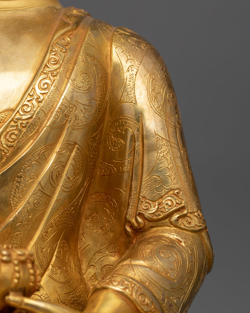 Sacred Pure Land Buddha Amitabha Statue | Lord of Sukhavati Buddha Figure