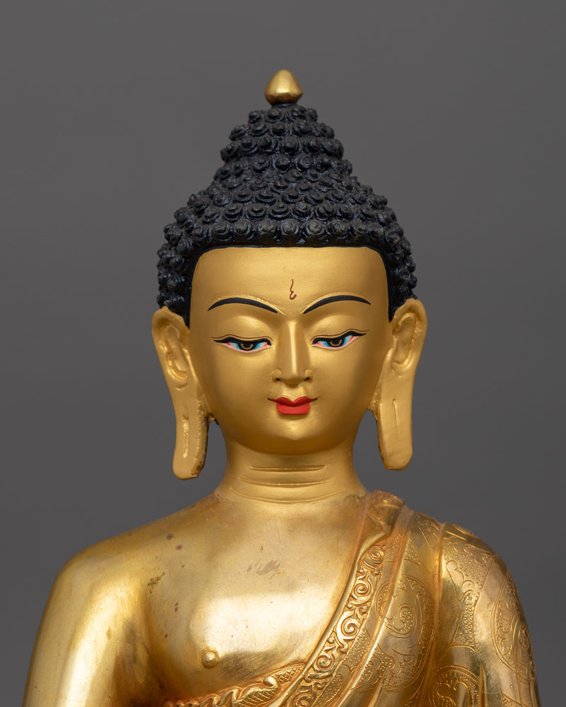 Sacred Pure Land Buddha Amitabha Statue | Lord of Sukhavati Buddha Figure