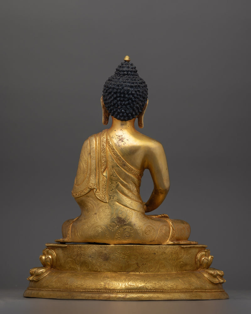 Sacred Pure Land Buddha Amitabha Statue | Lord of Sukhavati Buddha Figure