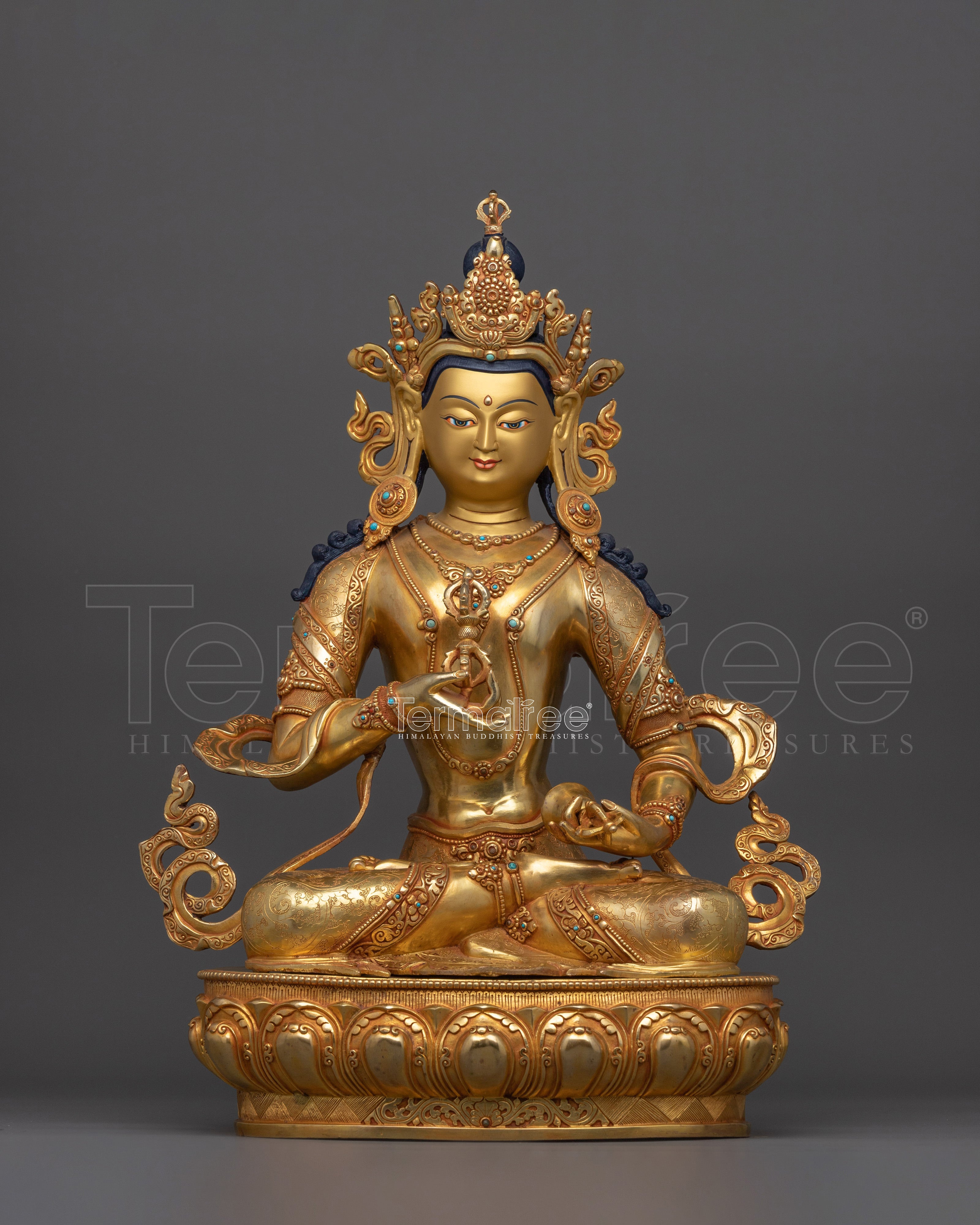 Bodhisattva Vajrasattva Soul Purifying Deity | Tibetan Symbol of Healing