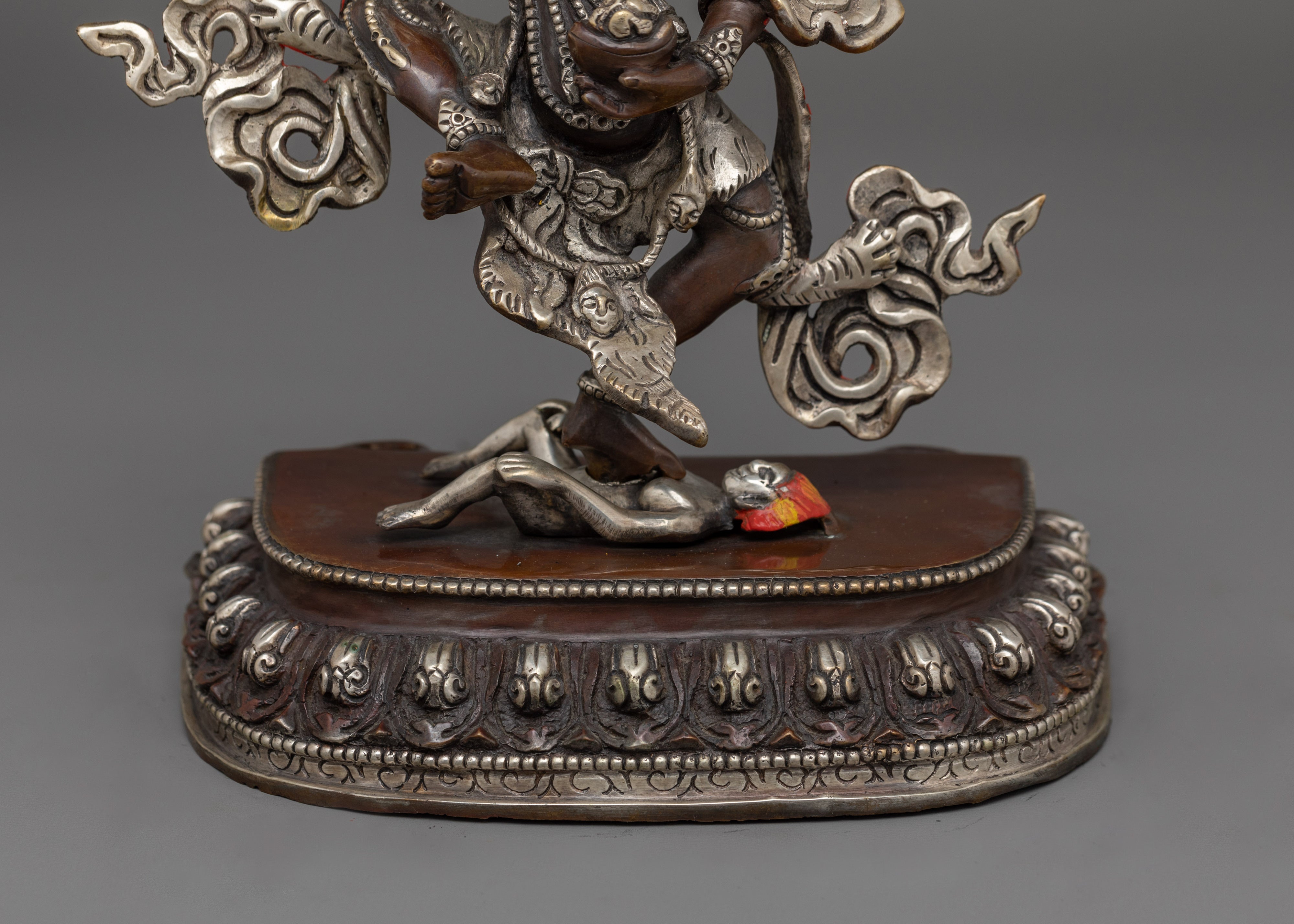 Buddhist Wrathful Deity Simhamukha | Symbol of Fierce Wisdom and Spiritual Liberation