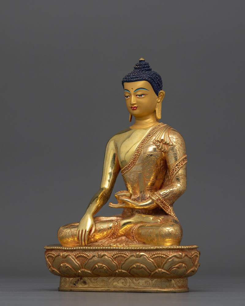 Handcrafted Shakyamuni Buddha Sculpture | The Enlightened Buddhist Master