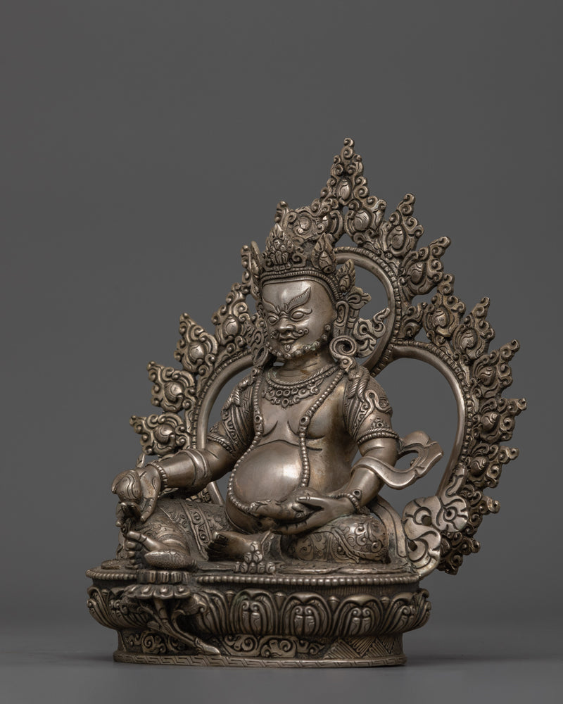 Tibetan Dharma Protector Dzambhala Statue | Icon of Wealth and Good Fortune