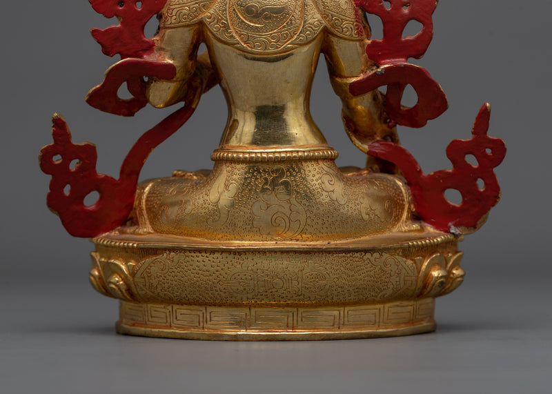 White Tara Buddhist Goddess Statue | Goddess of Health, Healing Compassion