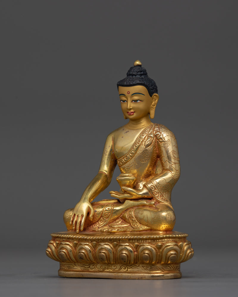 Peaceful Figurine of Shakyamuni Buddha | Prince of The Shakya clan