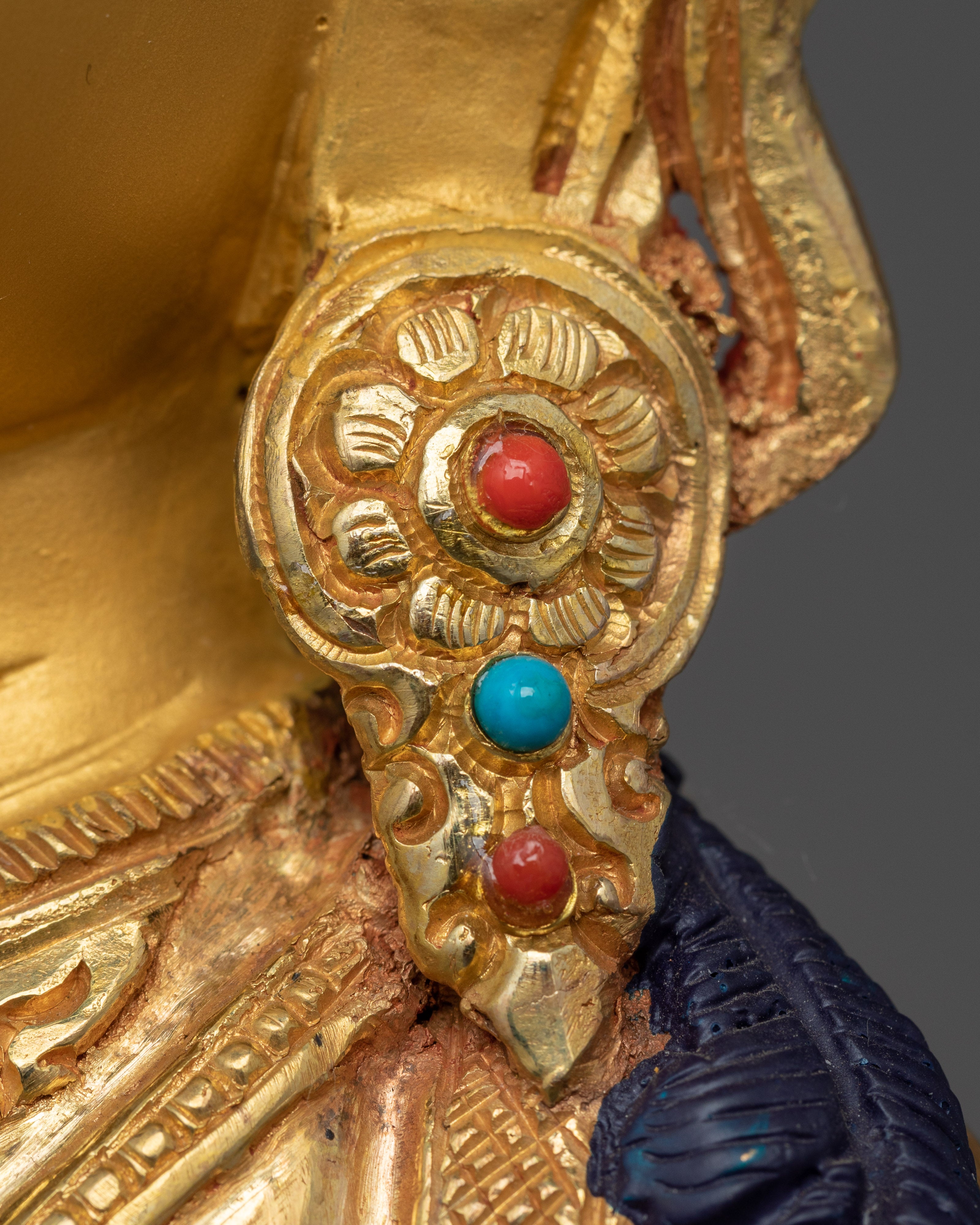 Tibetan Dorje Sempa Sculpture Deity of Purification | Sacred Buddhist Shrine Decor