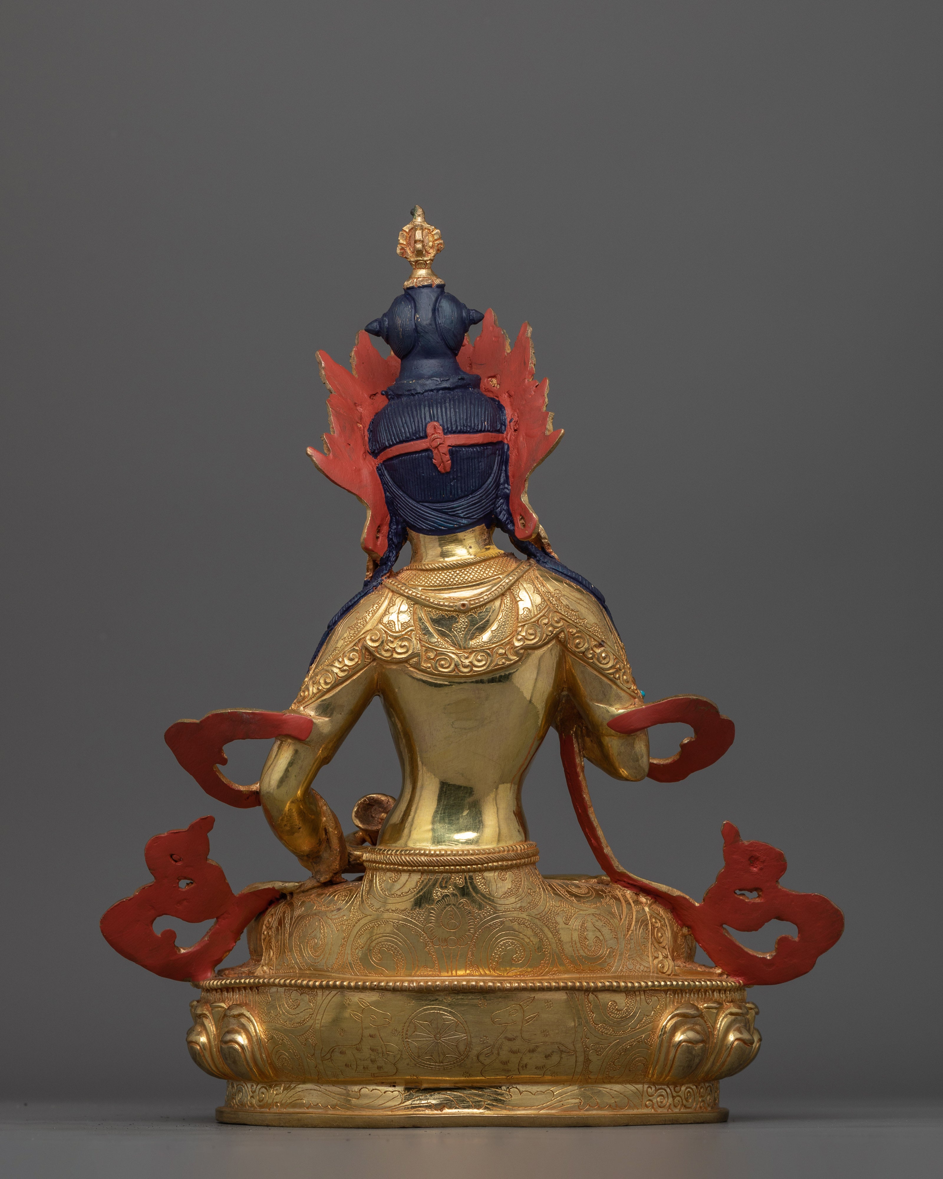 Tibetan Dorje Sempa Sculpture Deity of Purification | Sacred Buddhist Shrine Decor