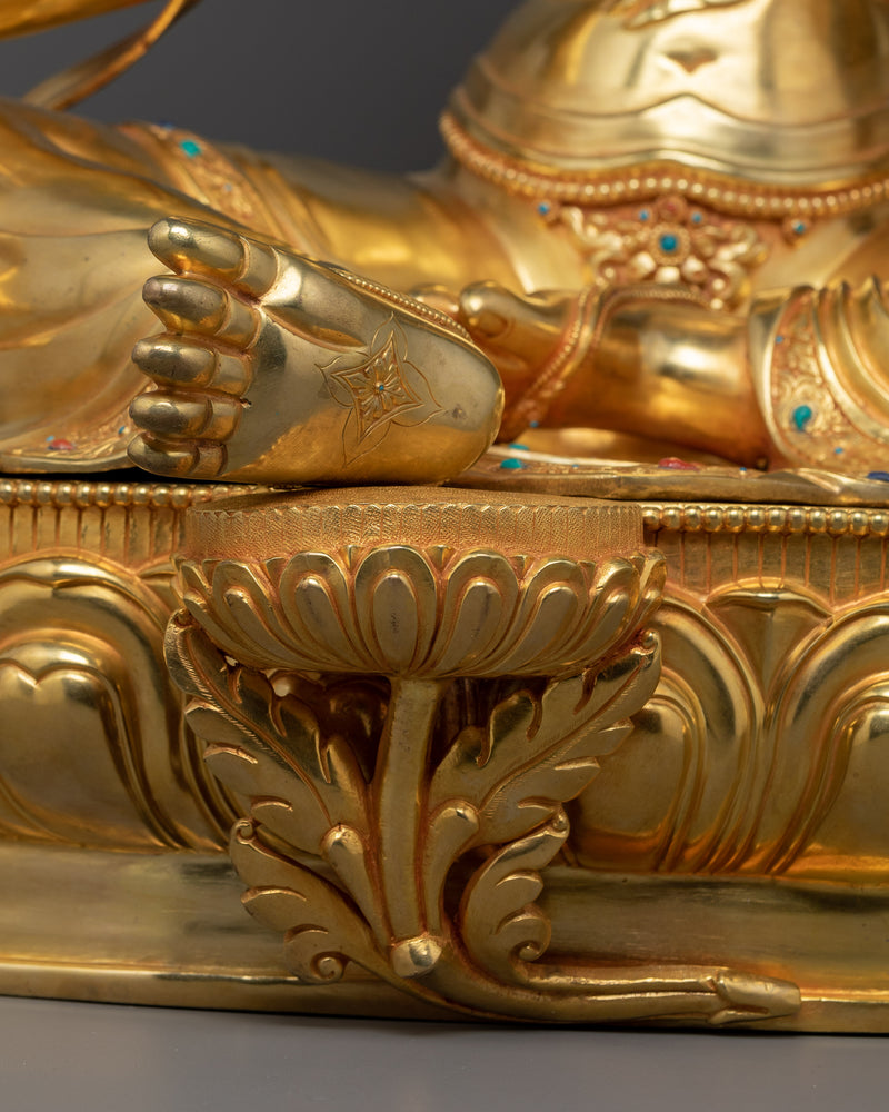 Divine Feminine Goddess Green Tara Sculpture | Enlightened Saviouress Deity