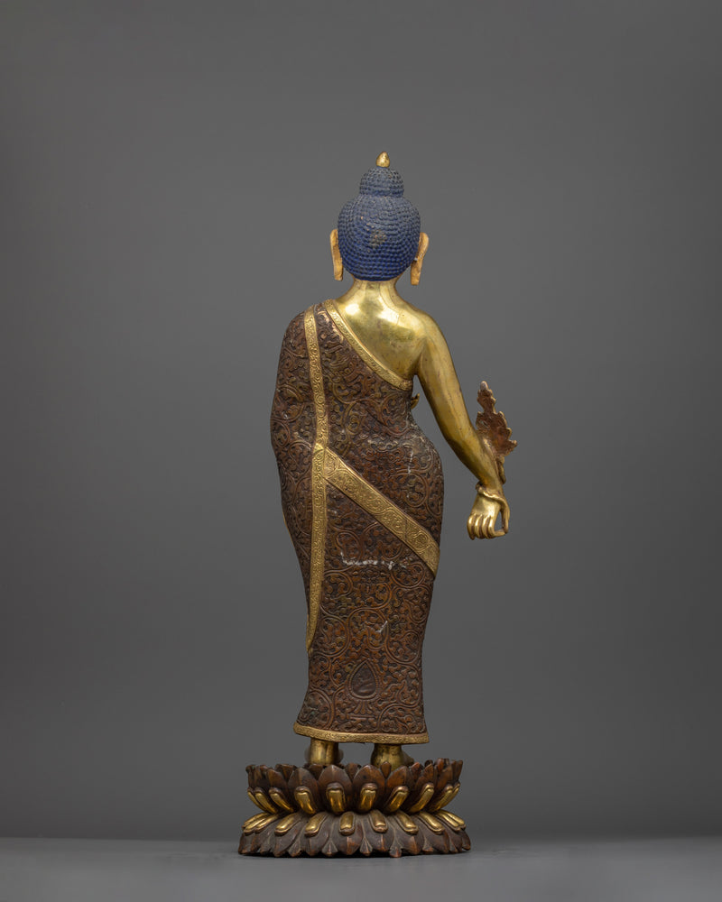 Spiritual Bhaisajyaguru Statue (Medicine Buddha) | Revered For His Healing Abilities