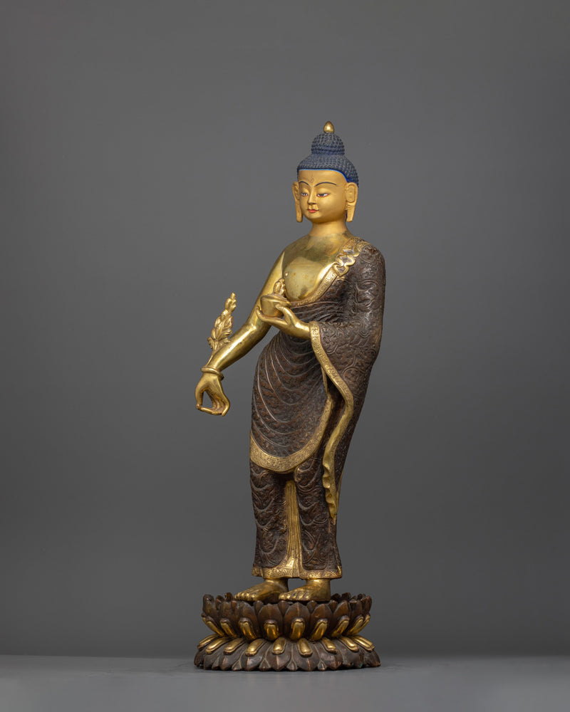 Spiritual Bhaisajyaguru Statue (Medicine Buddha) | Revered For His Healing Abilities