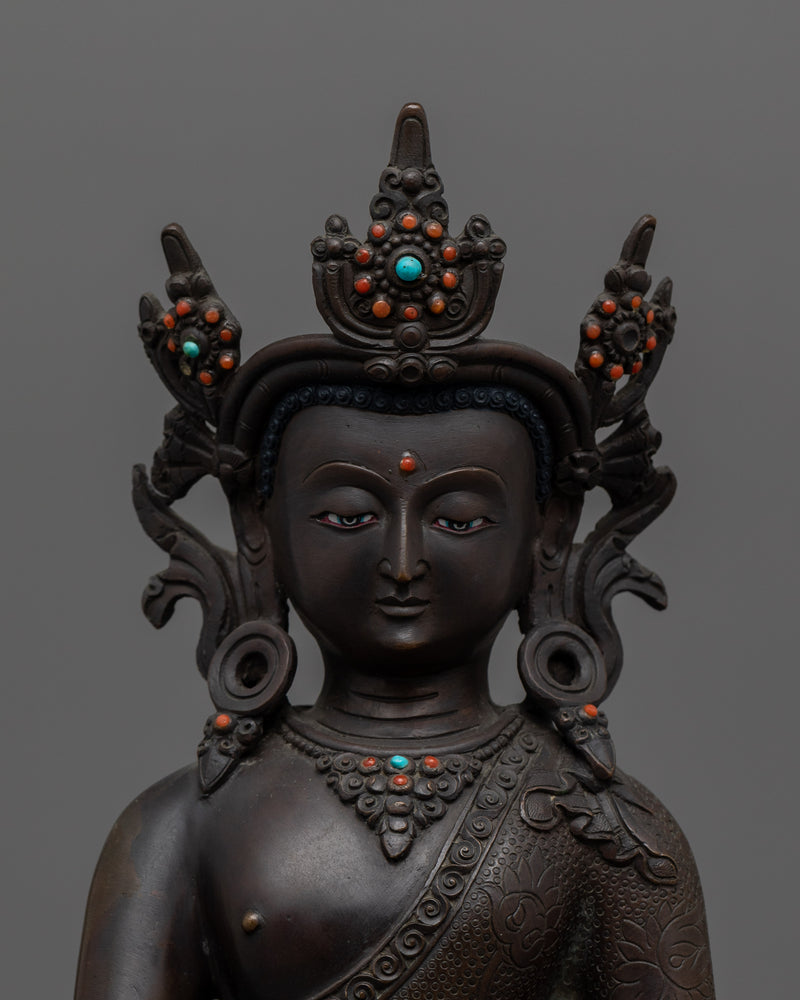 Buddhist Mindfulness Shakyamuni Statue | Symbol of Calm and Reflection