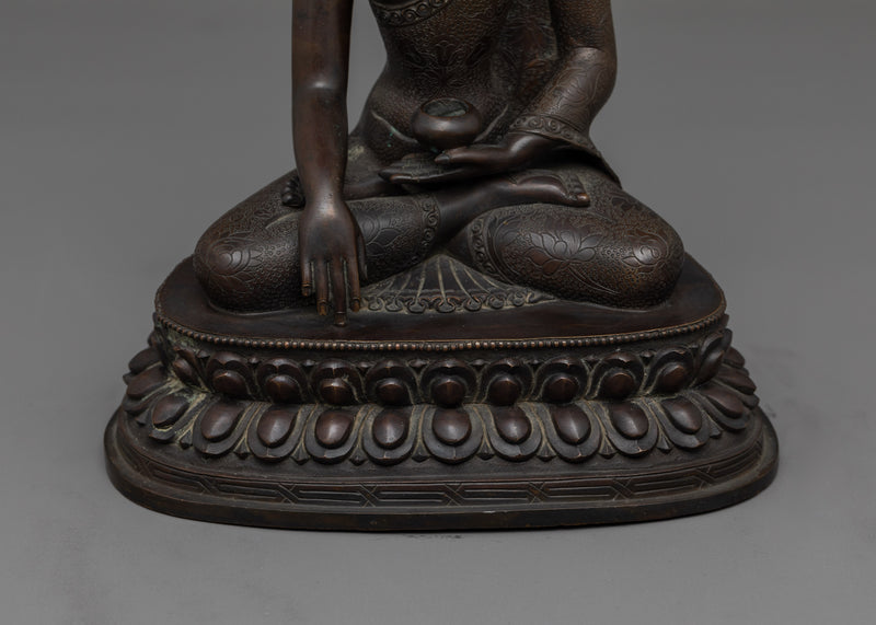 Buddhist Mindfulness Shakyamuni Statue | Symbol of Calm and Reflection