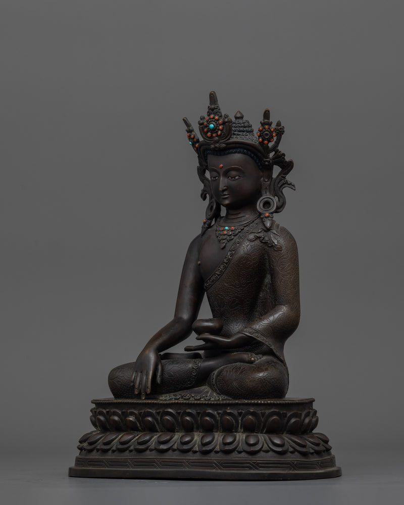 Buddhist Mindfulness Shakyamuni Statue | Symbol of Calm and Reflection