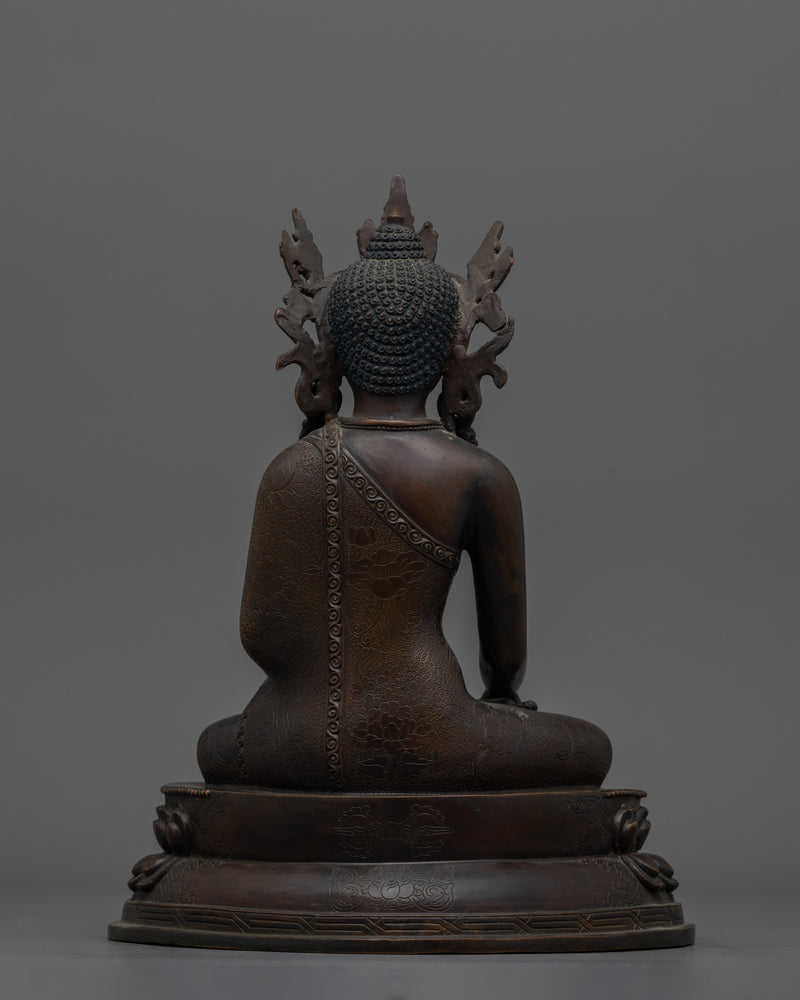 Buddhist Mindfulness Shakyamuni Statue | Symbol of Calm and Reflection