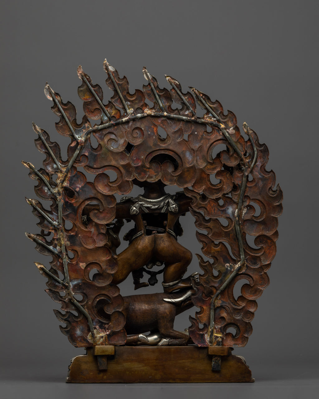 Wrathful Deity Dharmaraja Yama Statue | Embodiment of Compassion