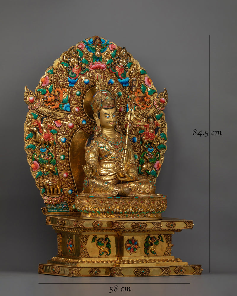 guru-rinpoche-with-sacred-halo-royal-throne
