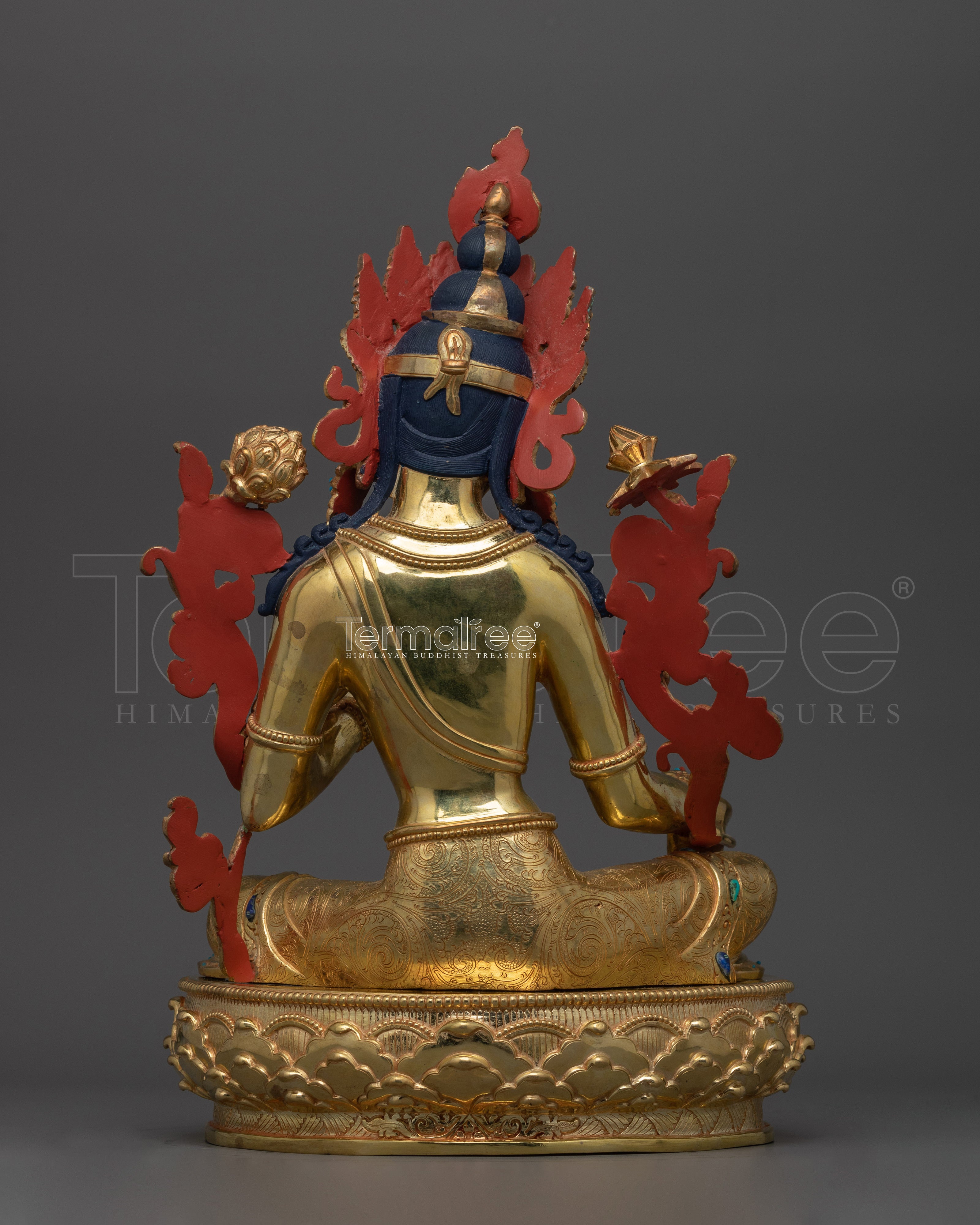 Compassionate Healing Energy Green Tara Statue | Mother of All Buddha
