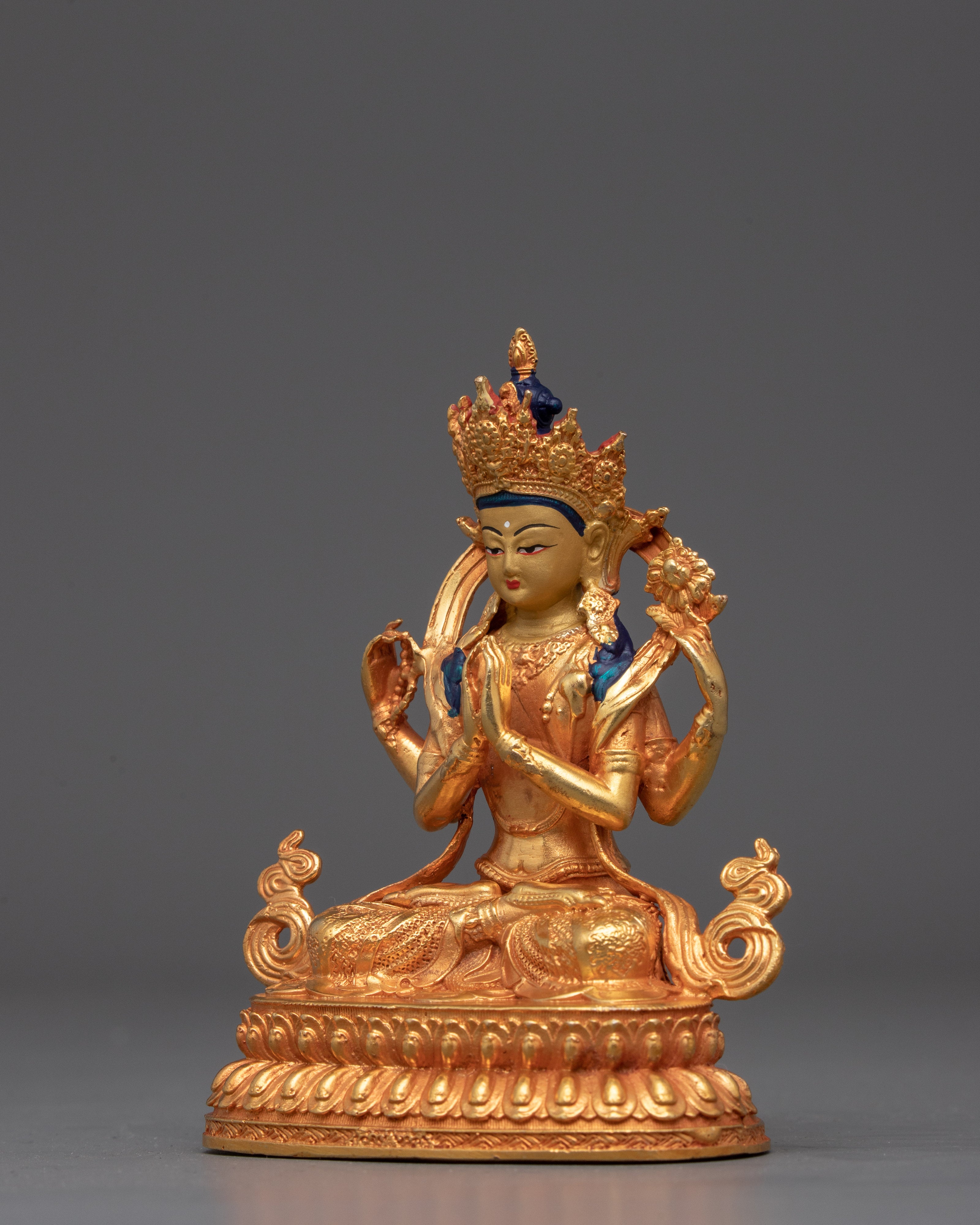 Bodhisattva Buddhist Deity Chenresig Statue | Cultivation of Compassion
