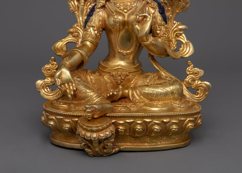 Tibetan Syamatara Statue |Spiritual Decor for Meditation and Buddhist Shrine