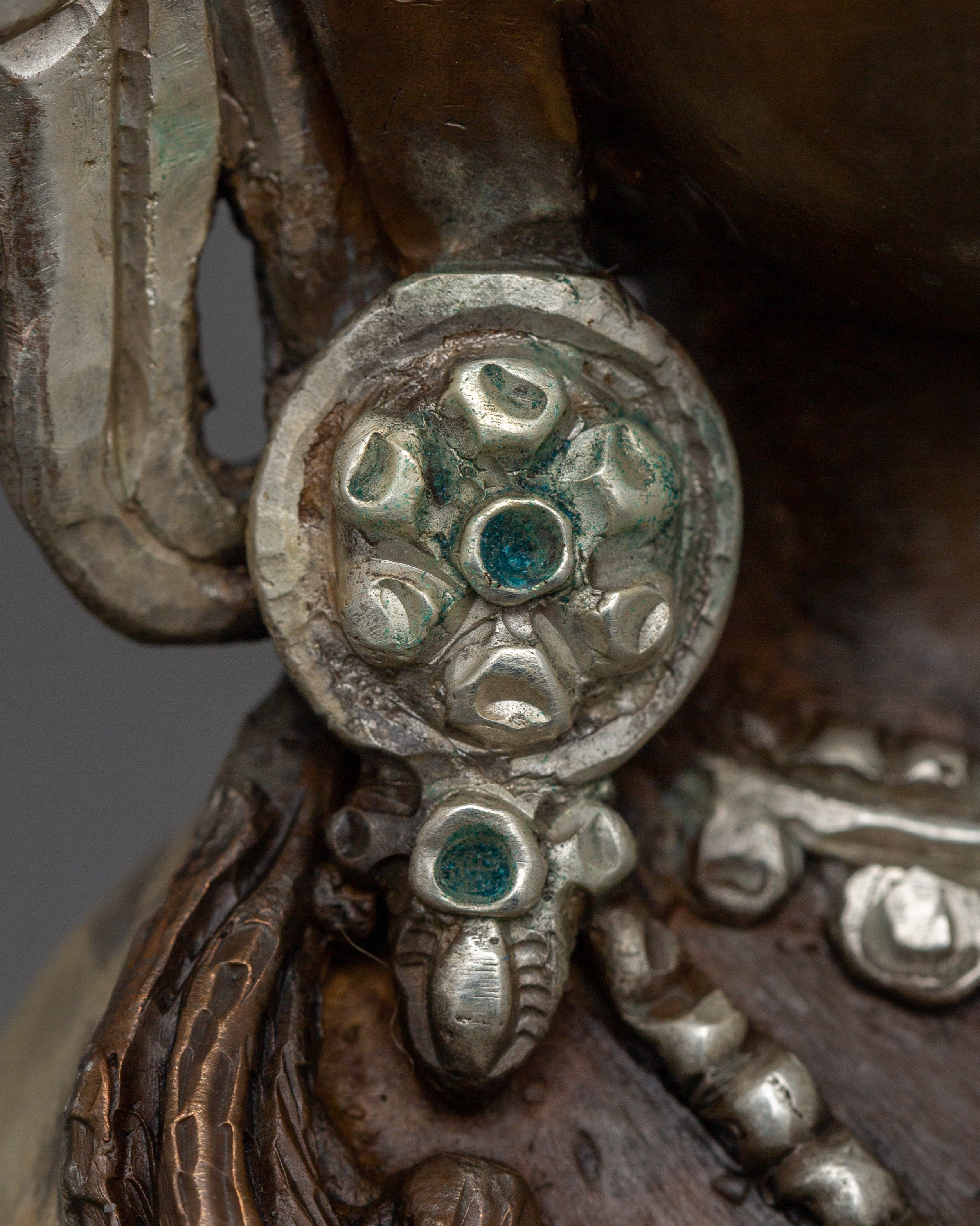 Handmade Statue of Ksitigarbha  | The Bodhisattva of Infinite Compassion