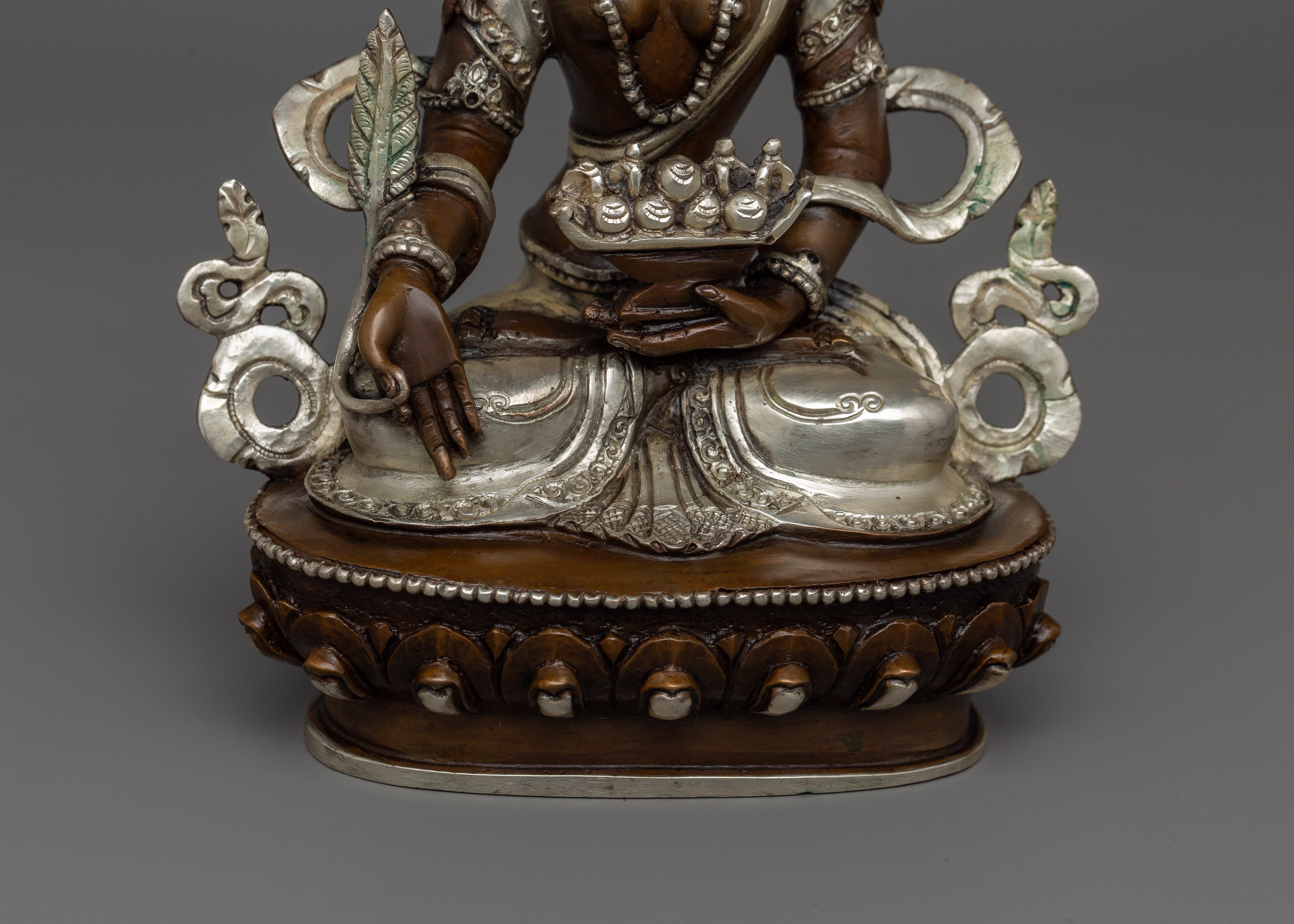 Handmade Statue of Ksitigarbha  | The Bodhisattva of Infinite Compassion