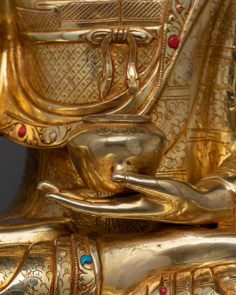The Historical Buddha of the Shakya clan Shakyamuni | Sacred Buddhist Shrine Decor