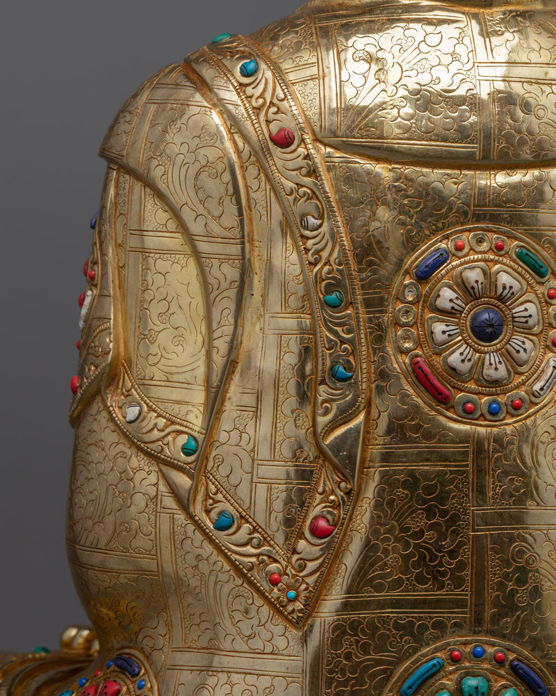 The Historical Buddha of the Shakya clan Shakyamuni | Sacred Buddhist Shrine Decor