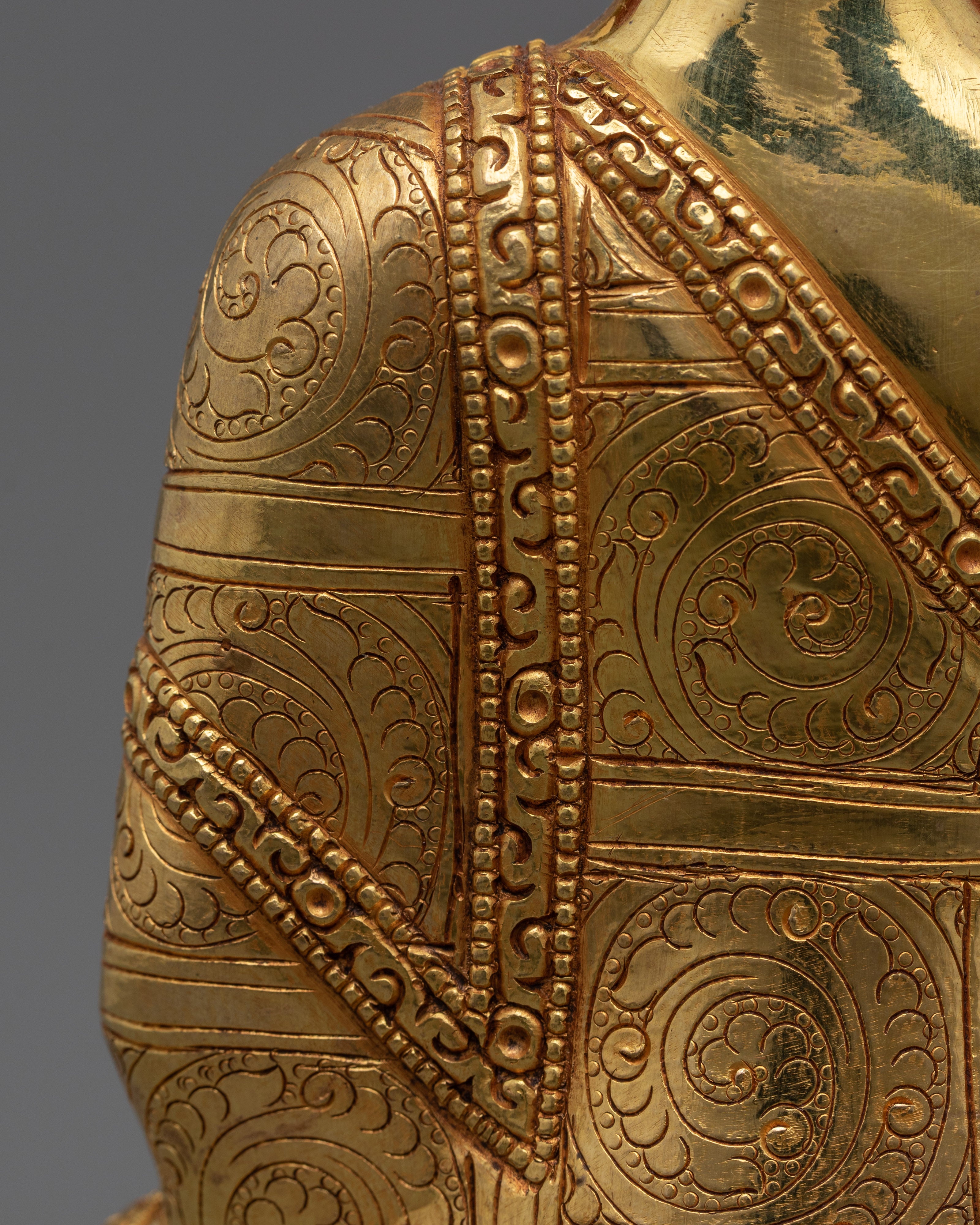 8.7 Inch Tibetan Buddhist Figure Shakyamuni | Dharma Teacher Artwork