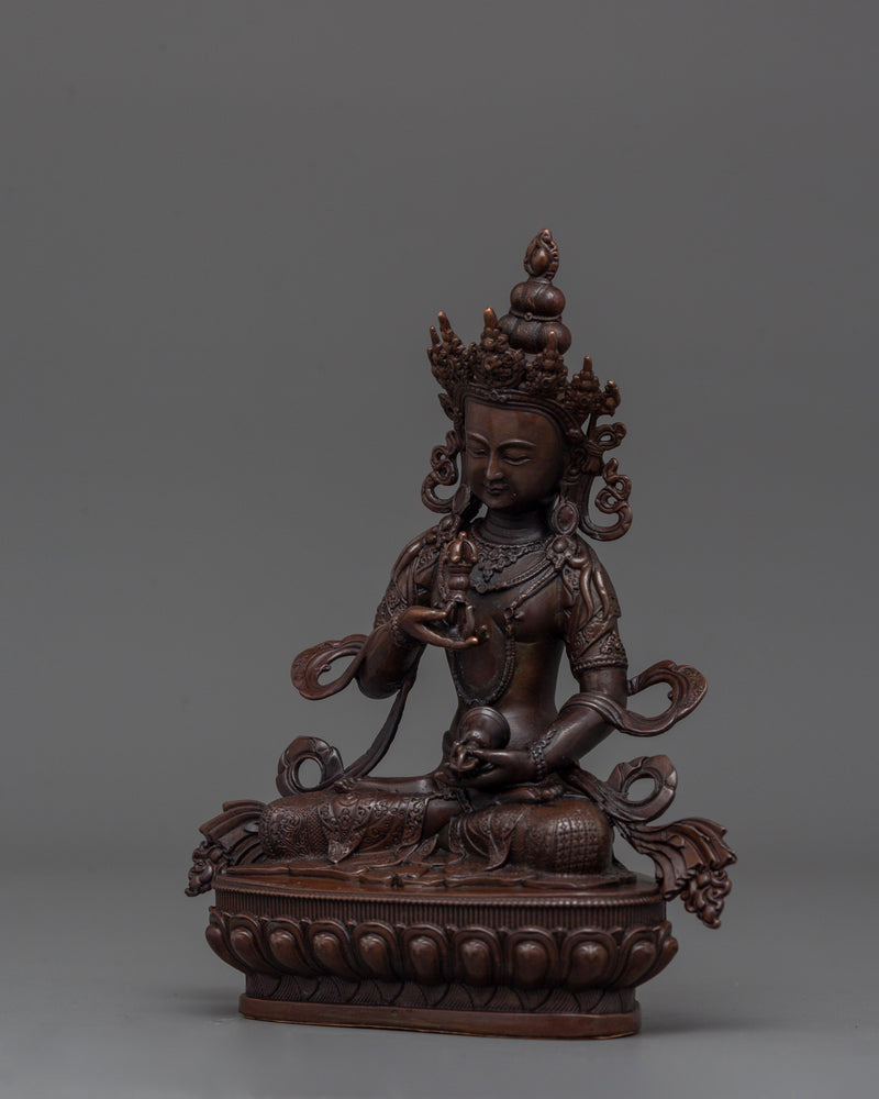 Himalayan Guru Vajrasattva Figurine | Sacred Buddhist Shrine Decor